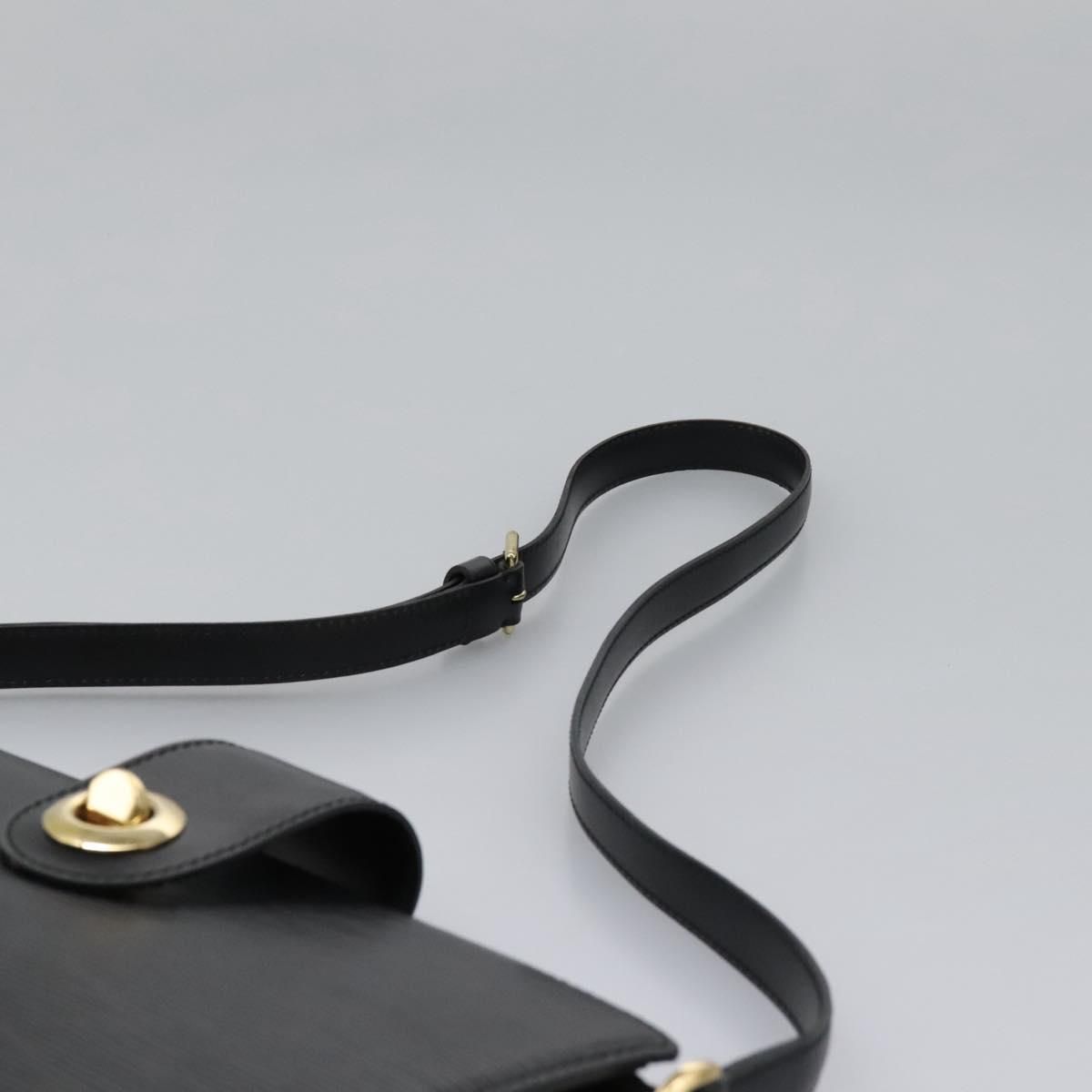 Louis Vuitton Epi Capuchin Shoulder Bag Black M 52342 Lv Auth