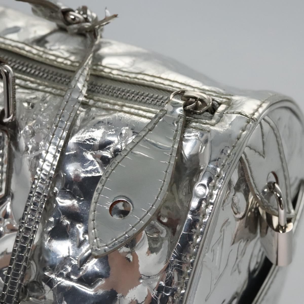 Louis Vuitton Monogram Miroir Speedy 30 Hand Bag Argent M 95786 Lv Auth