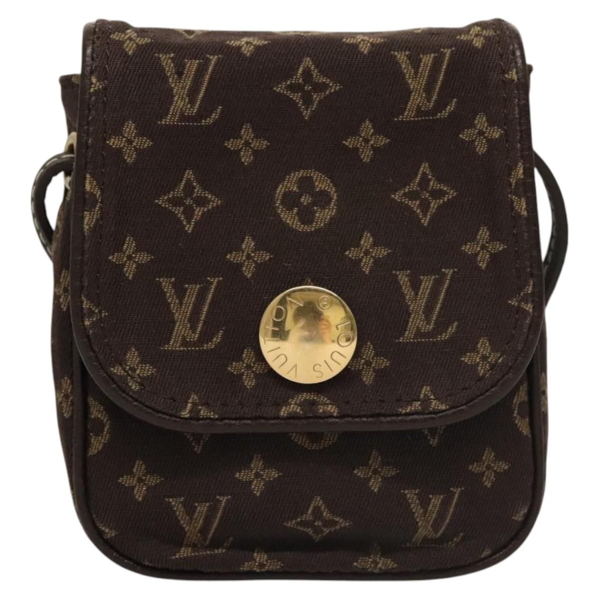 Louis Vuitton Monogram Mini Pochette Cancun Pouch Brown M 95313 Lv Auth