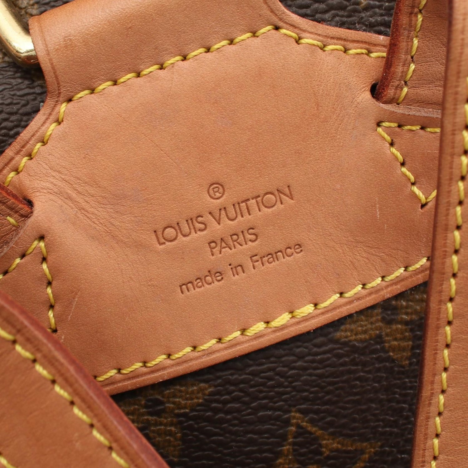 Louis Vuitton Montsouris Mm Backpack Bag M 51136 Monogram Canvas Lv