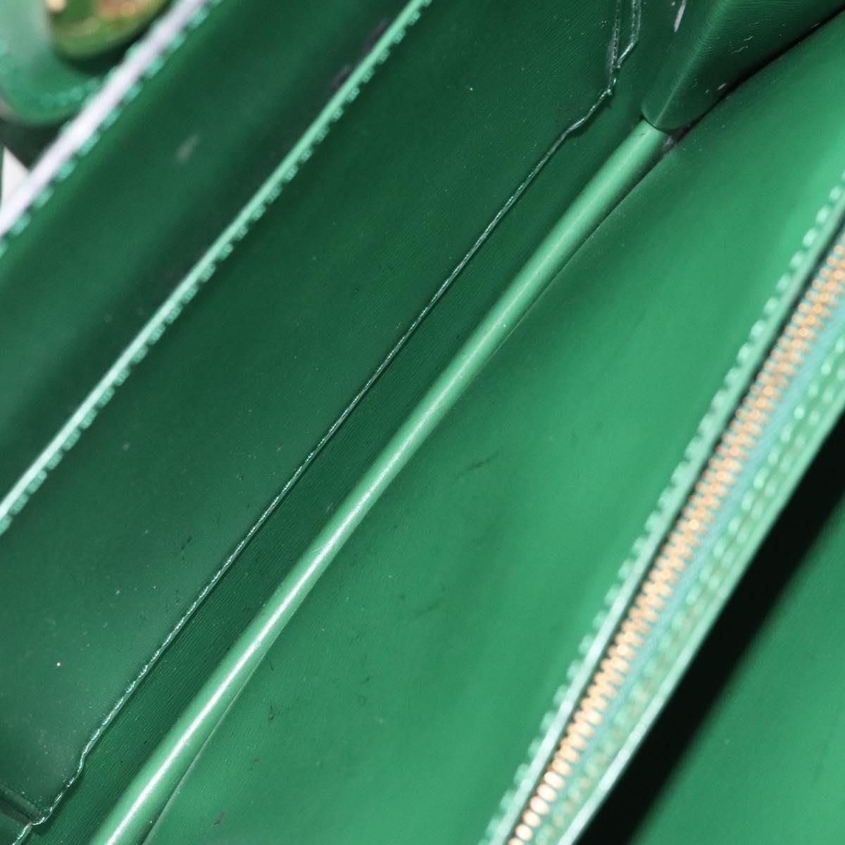 Louis Vuitton Epi Capuchin Shoulder Bag Green M 52344 Lv Auth