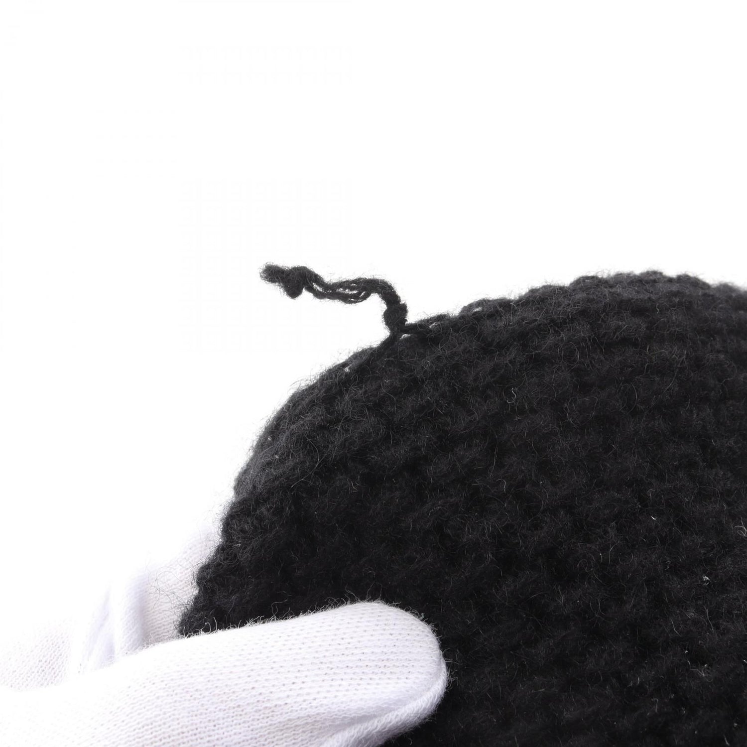 Chanel Black Coco Mark Scarf Other Cashmere