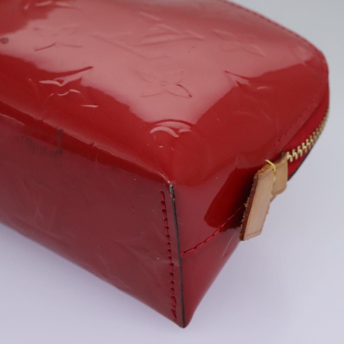 Louis Vuitton Vernis Pochette Cosmetic Pouch Slys M 90172 Lv Auth