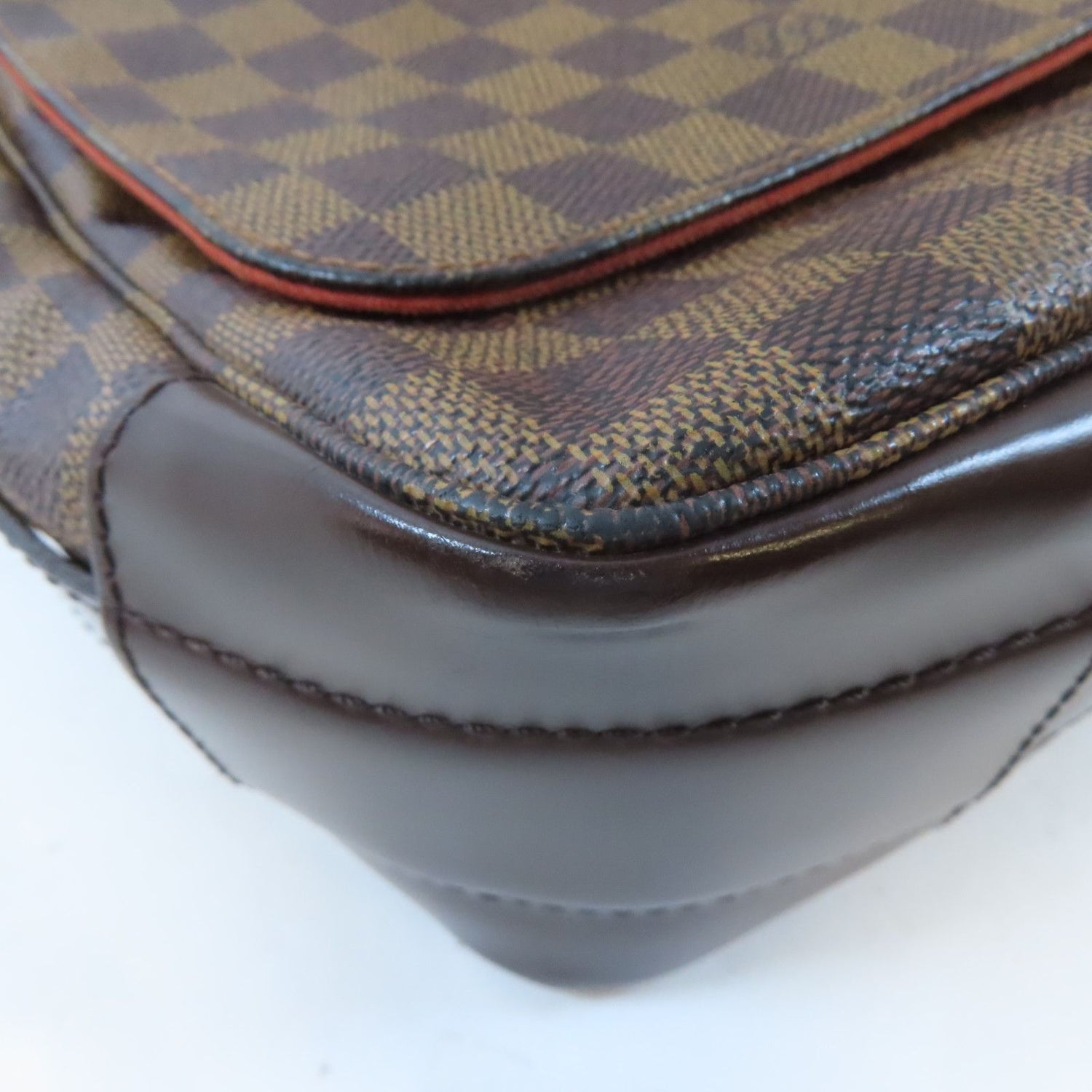 Louis Vuitton Damier Bastille Golden Shoulder Bag Full Color Brown Shoulder Bag N 45258
