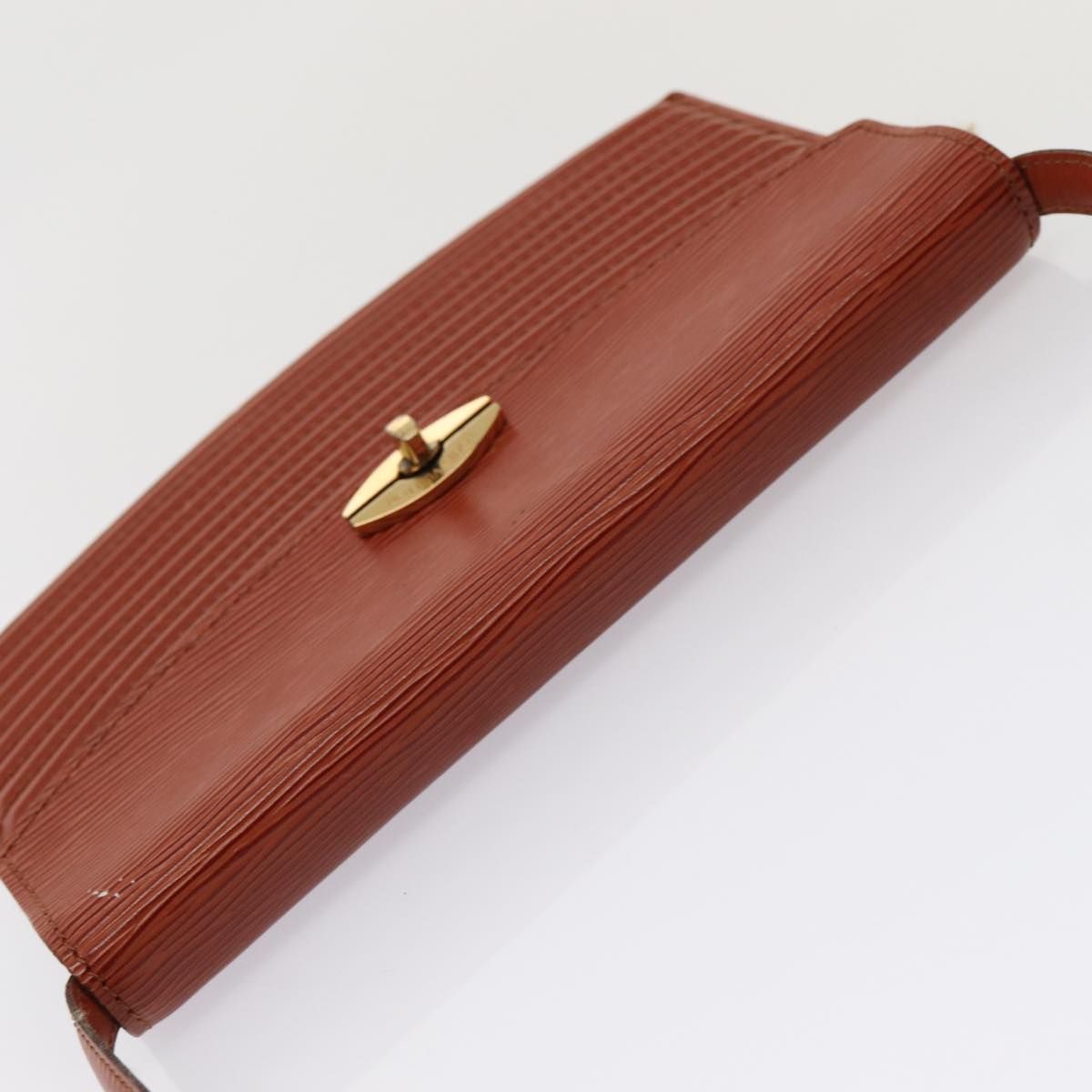 Louis Vuitton Epi Prebourg Shoulder Bag Brown M 52563 Lv Auth