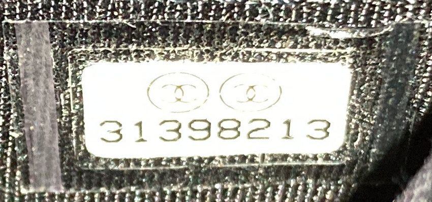 Chanel Coco Candy Card Holder On Chain Quilted Caviar