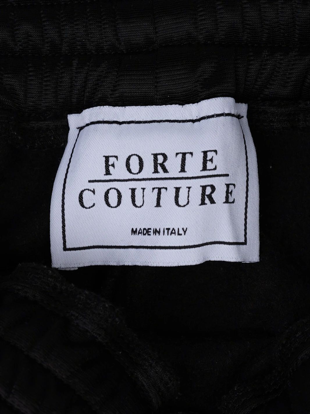 Excellent Forte Couture Black Zip-Up Jacket Size M,S