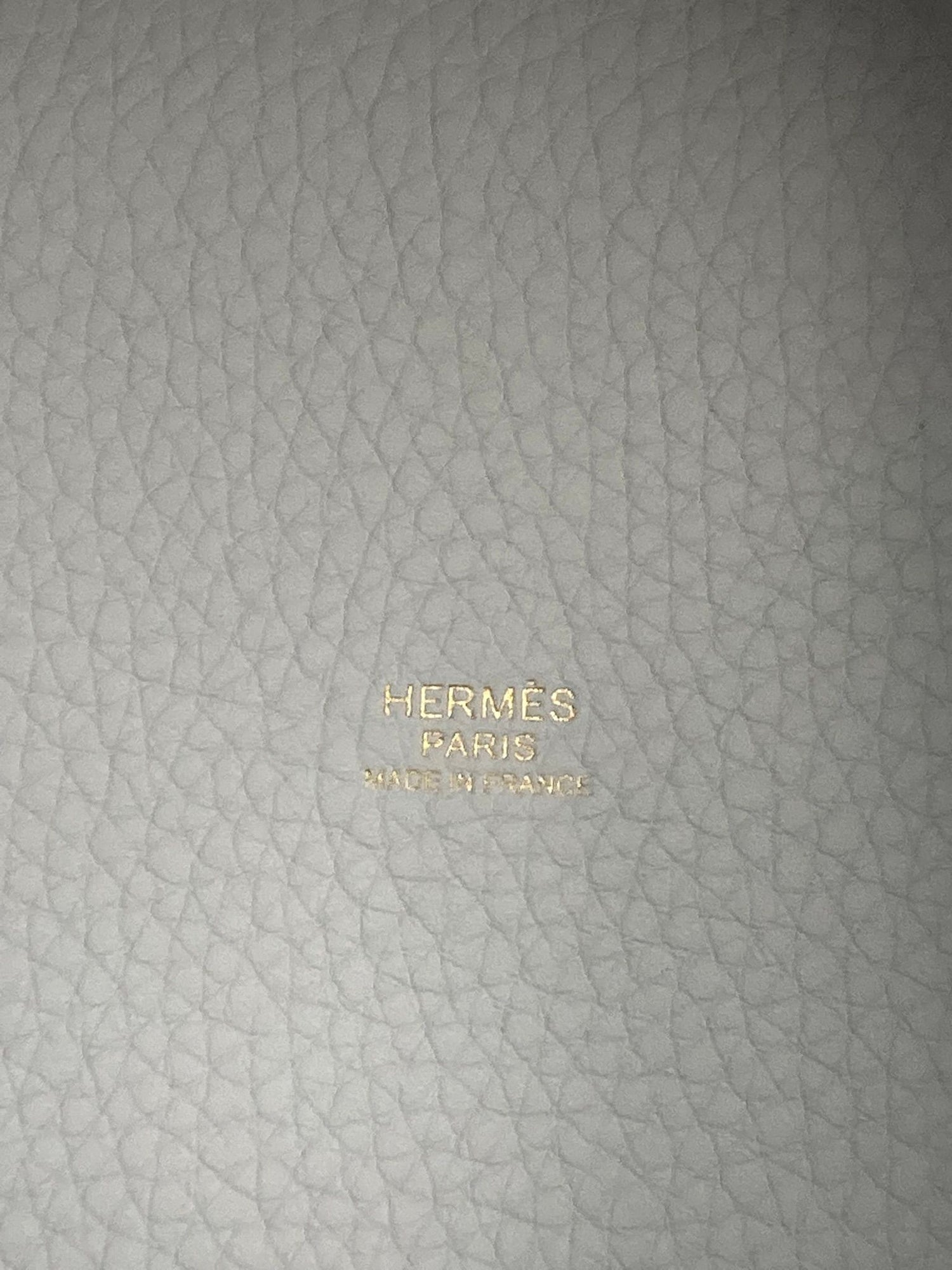 Hermes Lightblue Picotin PM,Taurillon Clemence GHW  B Stamp