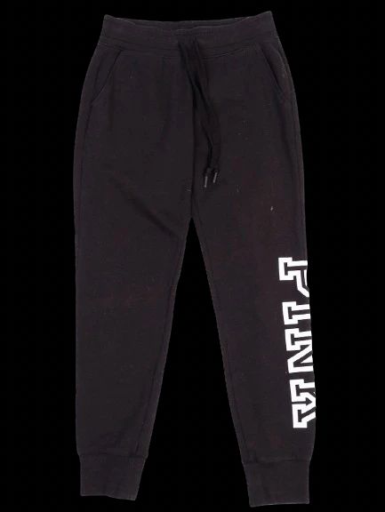Excellent Victoria Beckham Black Cotton Sweatpants with &