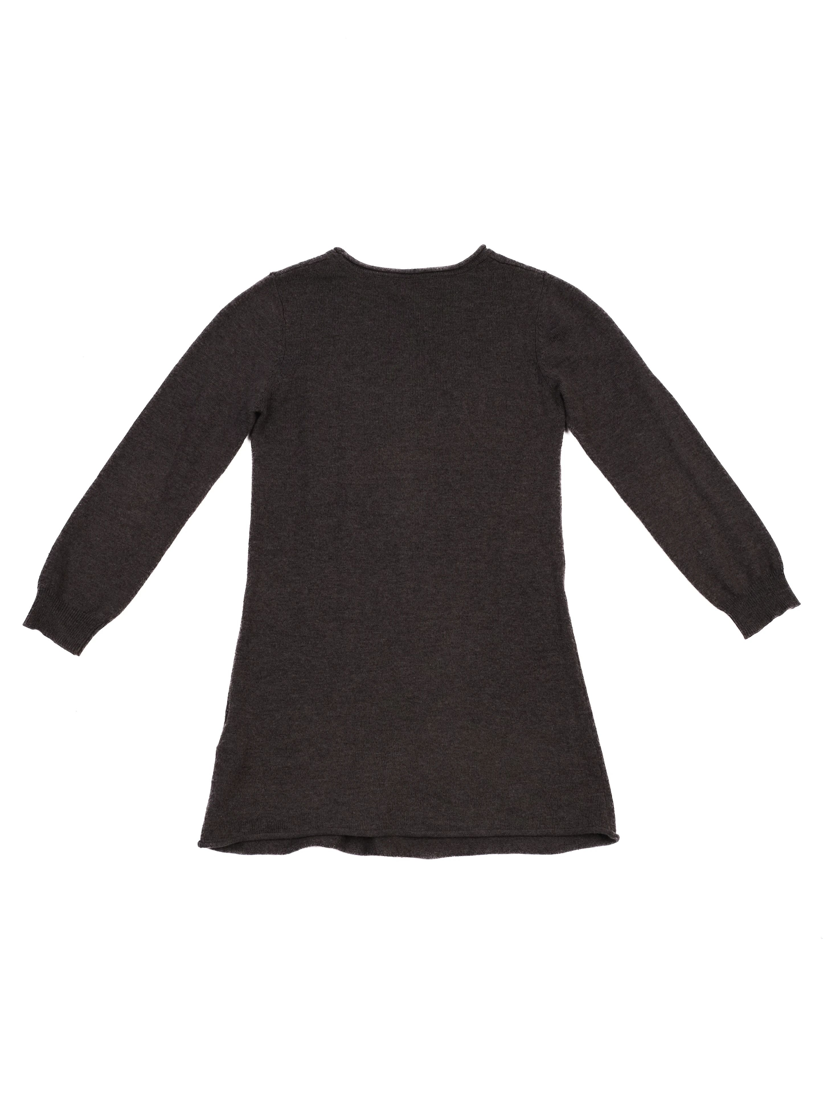 Excellent Little Marc Jacobs Gray Long Sleeve Dress Size 5