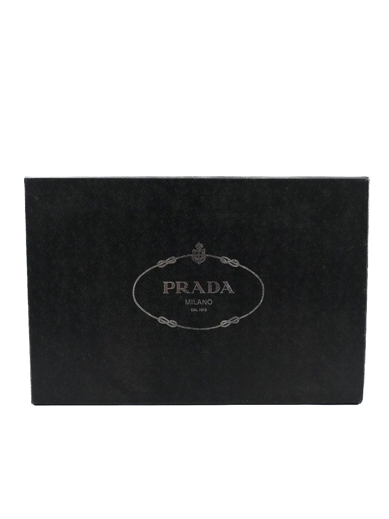 Excellent Prada Black High-Heeled Sandals Size 37.5 Lacquer