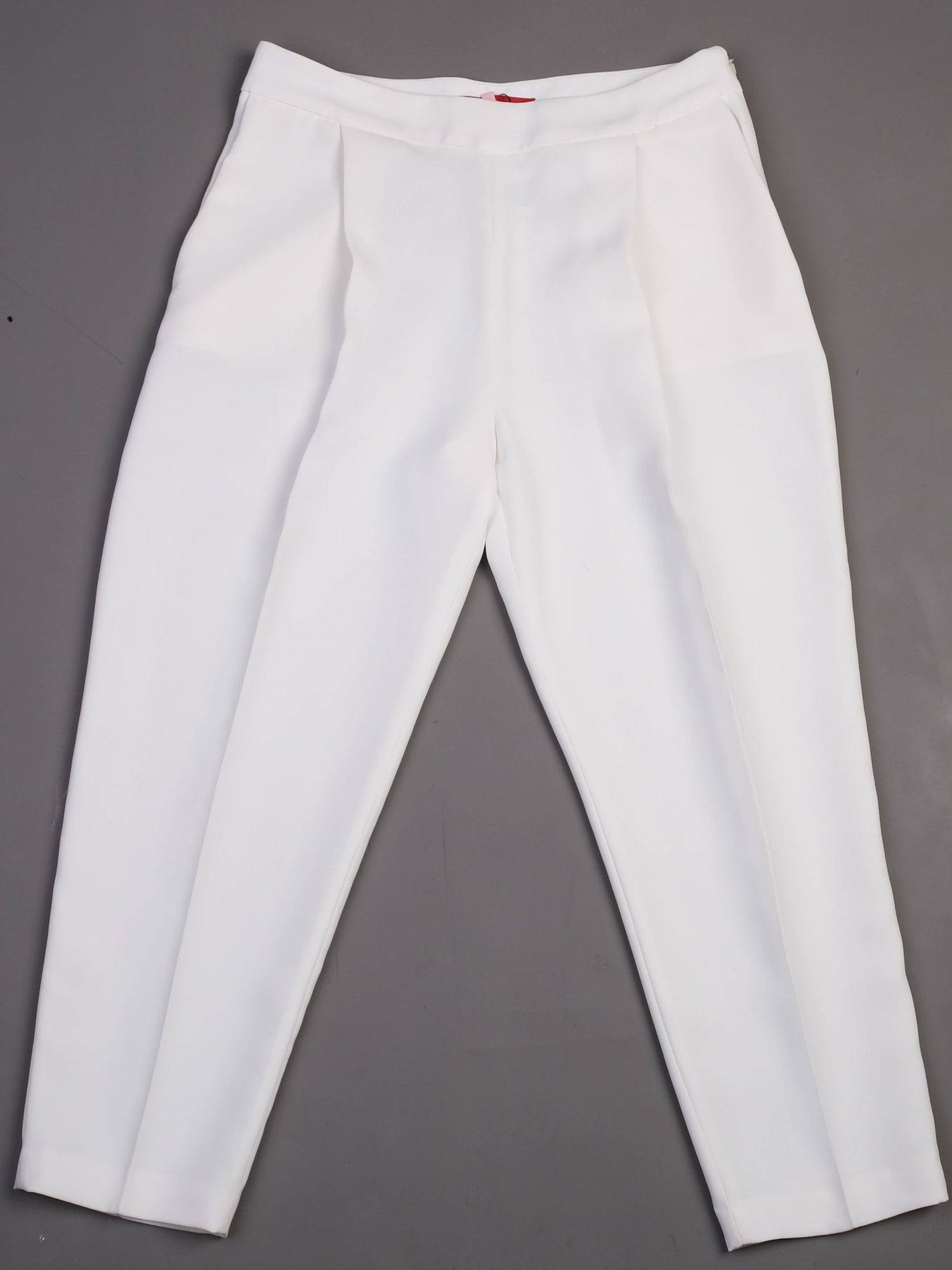 Carolina Herrera White Dress Pants Excellent Condition Size L