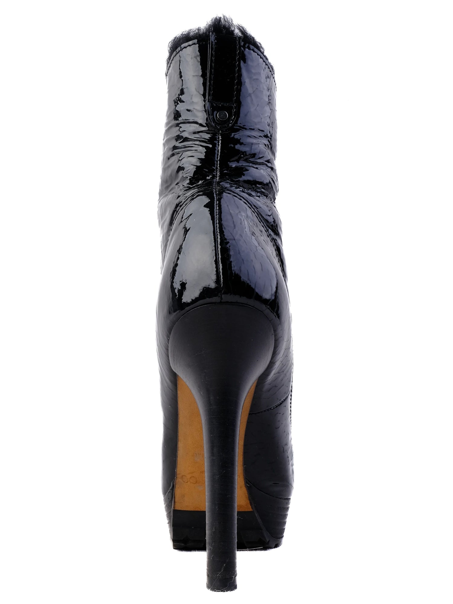 Excellent Jimmy Choo Black Leather Ankle Boots Size 36