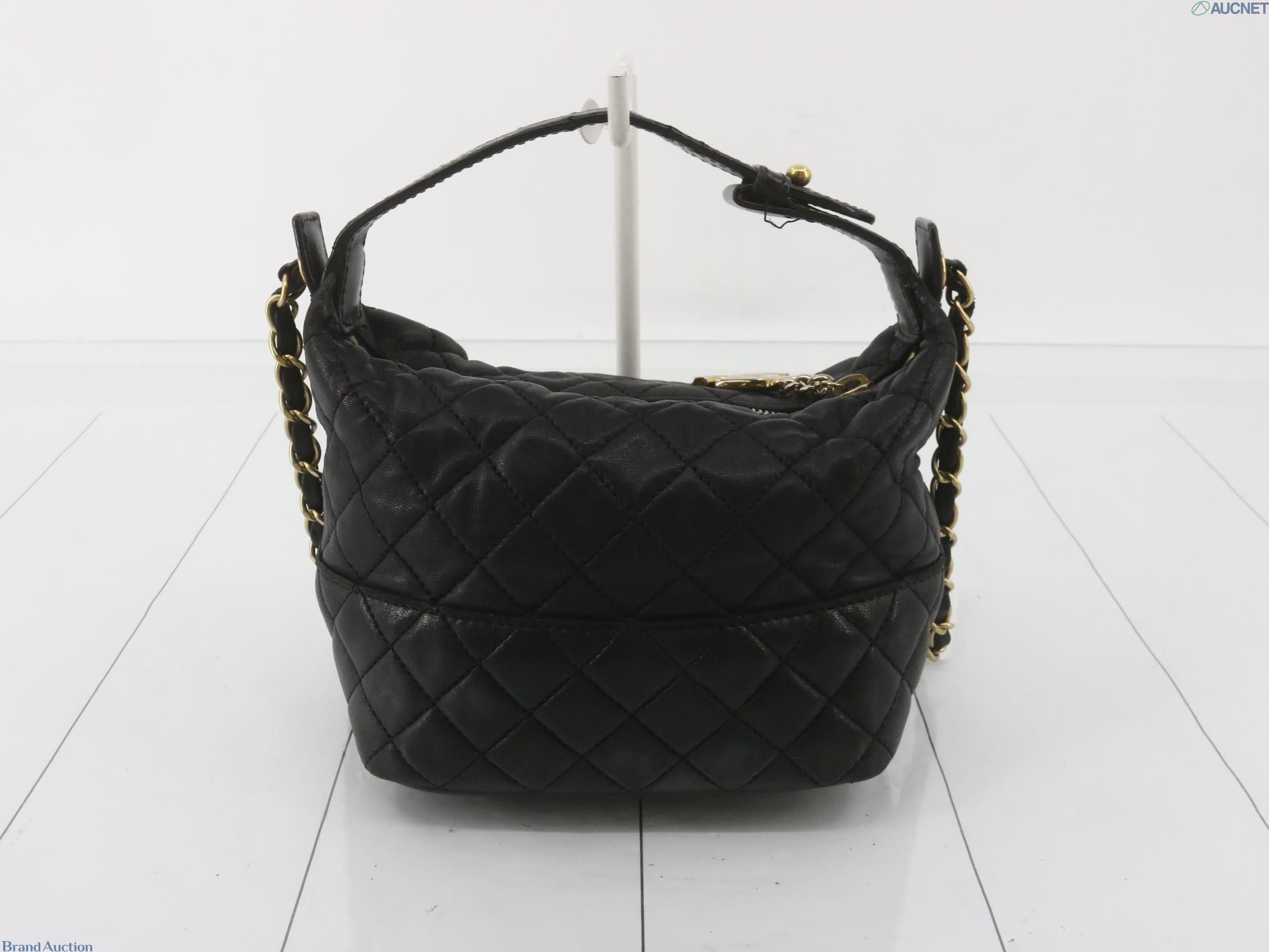 Chanel Lambskin Quilted Hobo