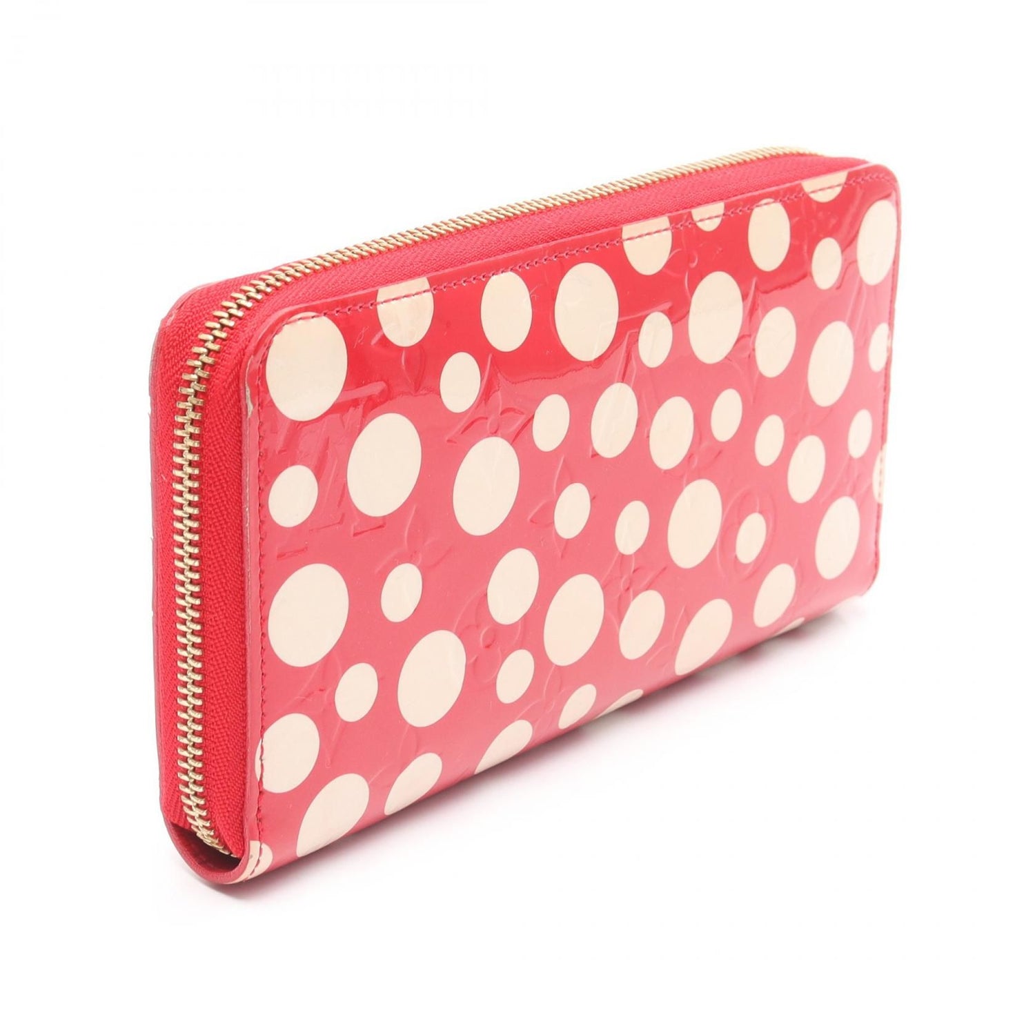 Louis Vuitton Zippy Wallet, Monogram Vernis Kusama Infinity Dots