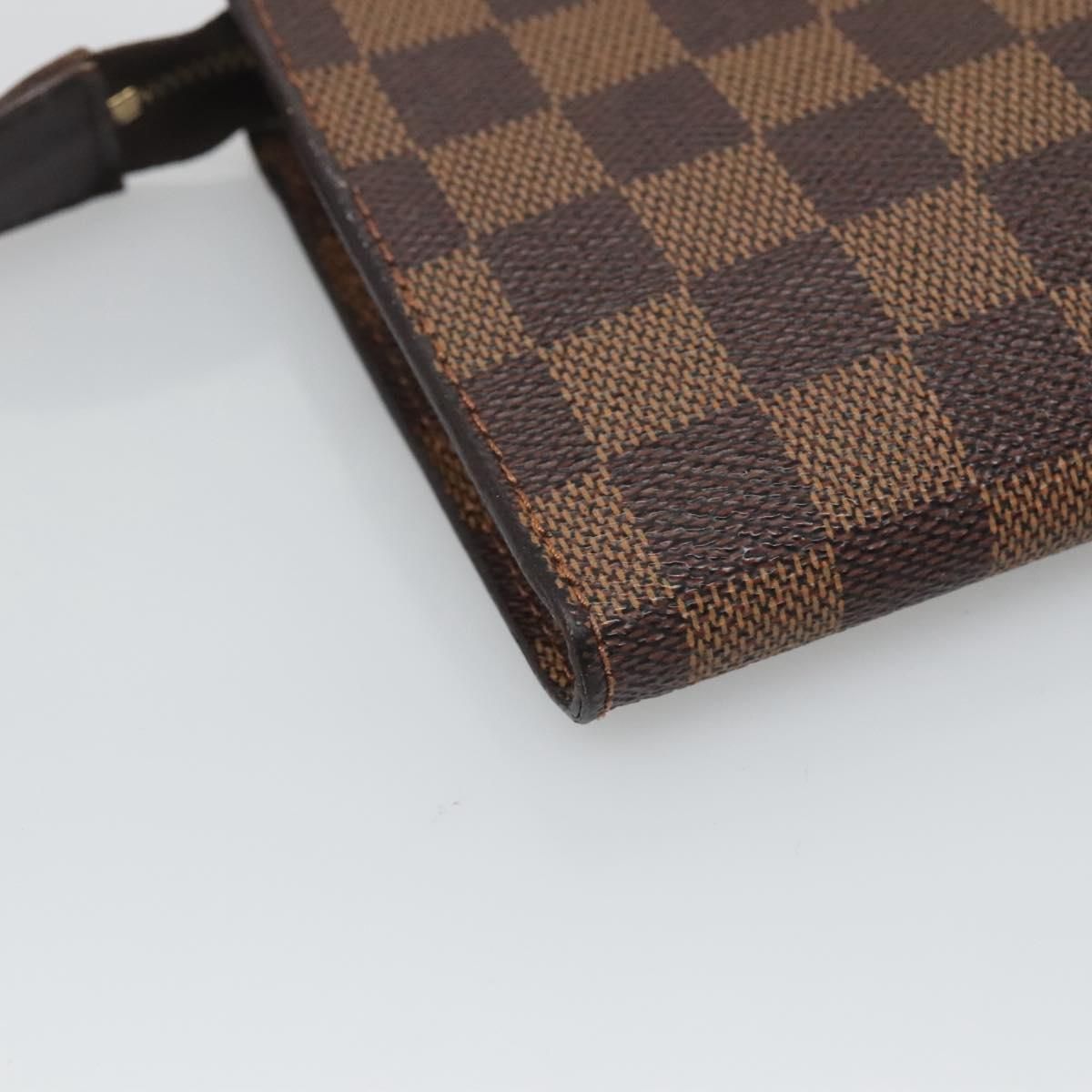Louis Vuitton Damier Ebene Marais Pouch Lv Auth