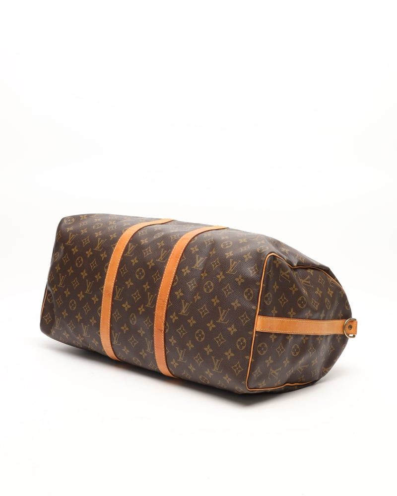 Louis Vuitton Monogram Keepall Bandouliere 50 Weekend Bag