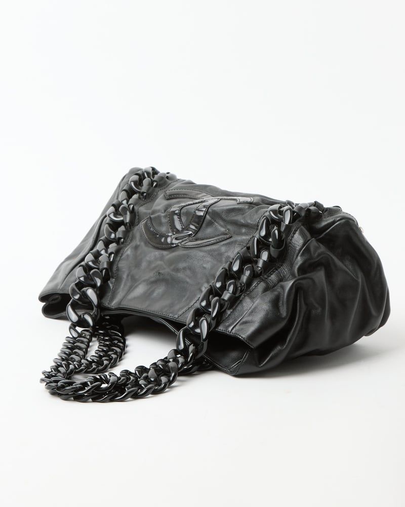 Chanel CC Plastic Chain Hobo