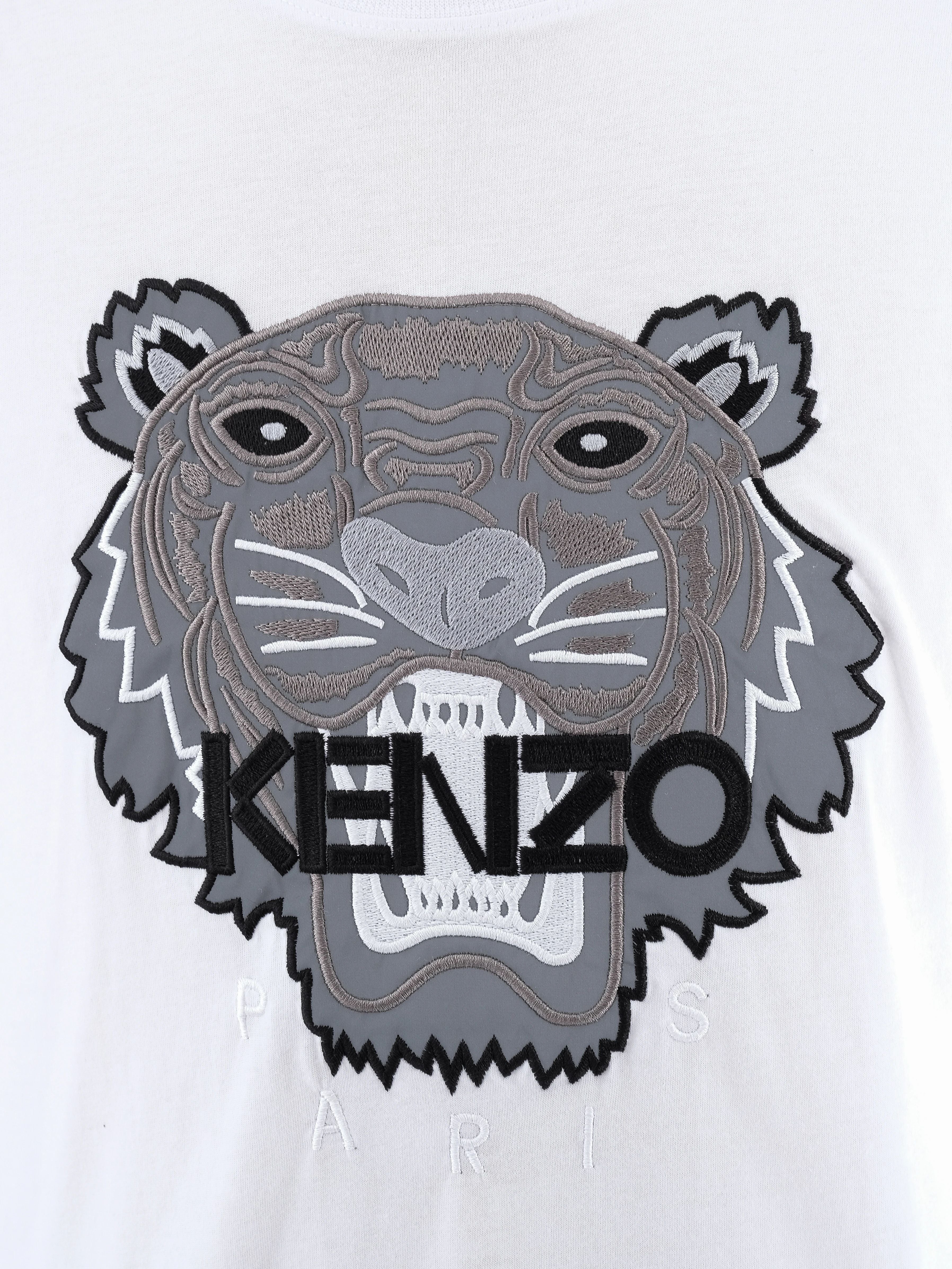 Excellent Kenzo White T-Shirt Men&