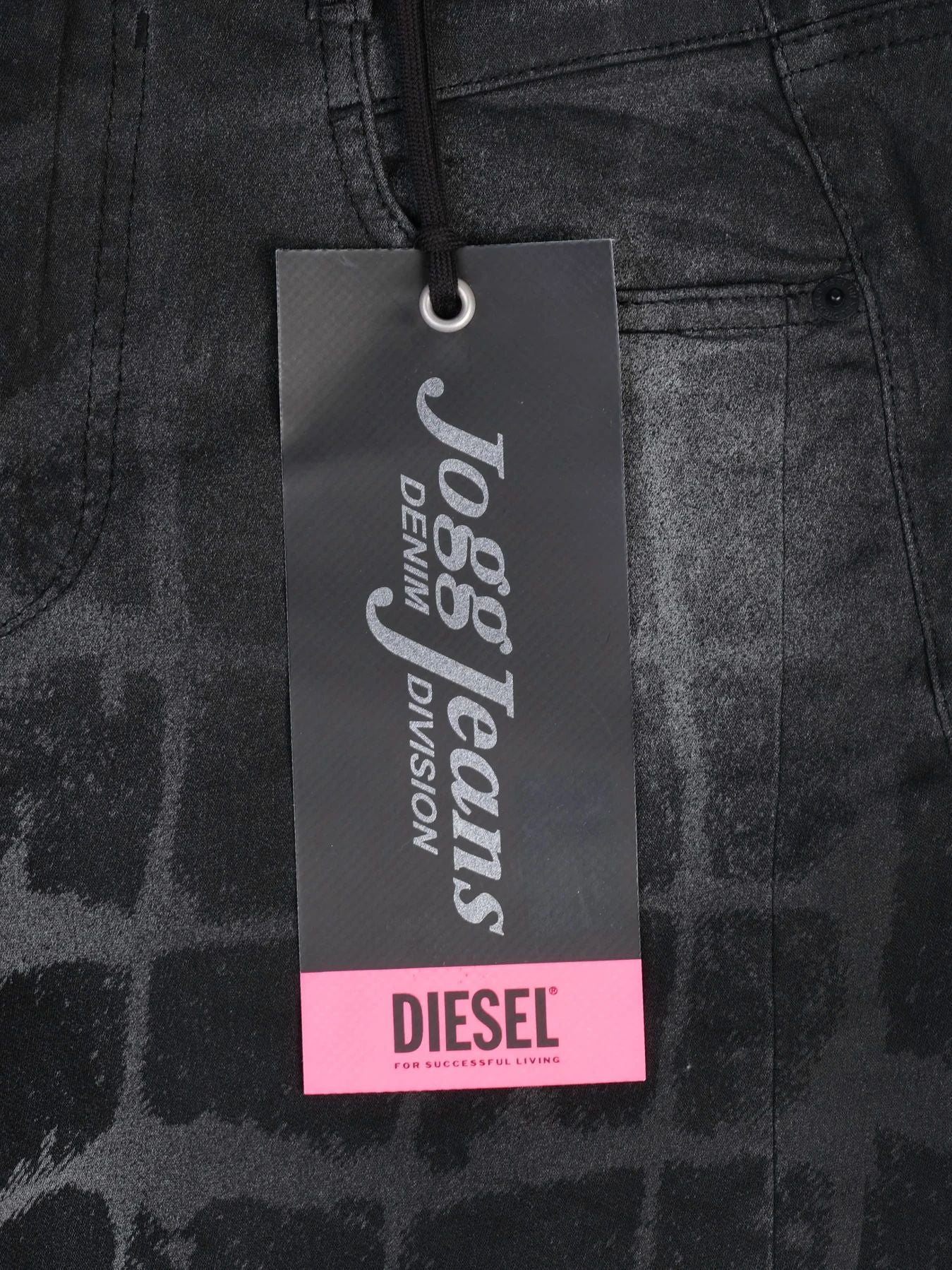 Excellent Diesel Gray Jeans Women Patterned Polyester Size N/A