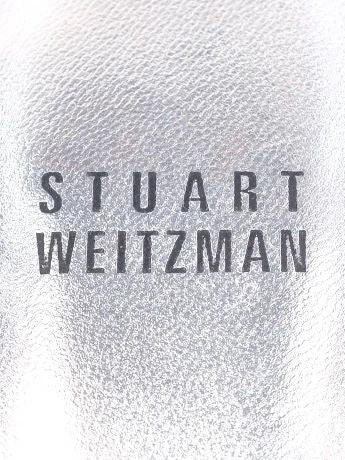 Excellent Stuart Weitzman Gray Leather Slingback Heels Size 36