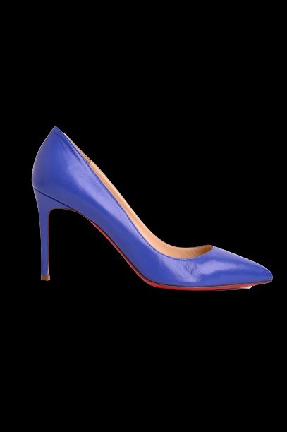 Christian Louboutin Purple Leather High Heels Size 39 Excellent Condition
