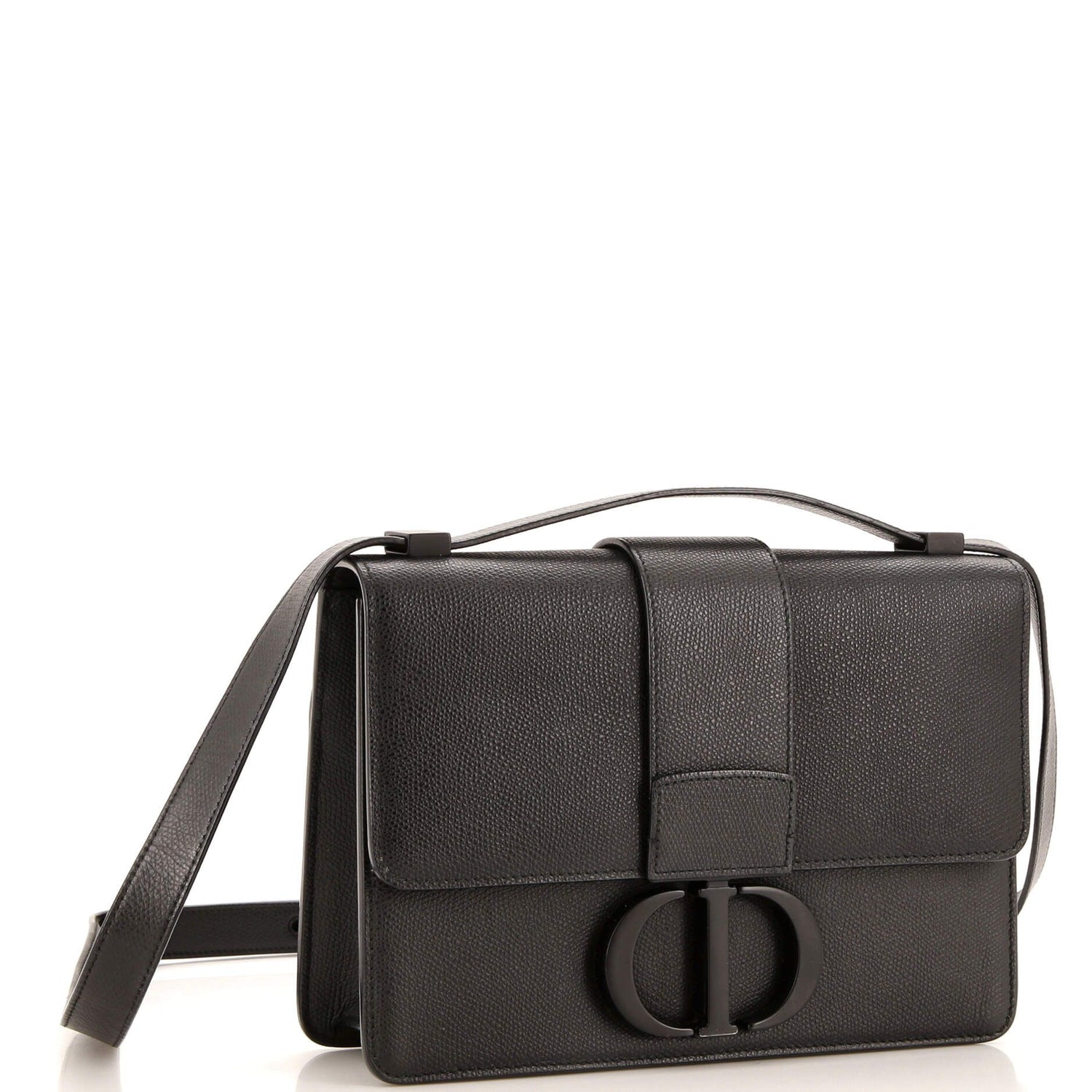 Christian Dior Ultra Matte 30 Montaigne Flap Bag Leather