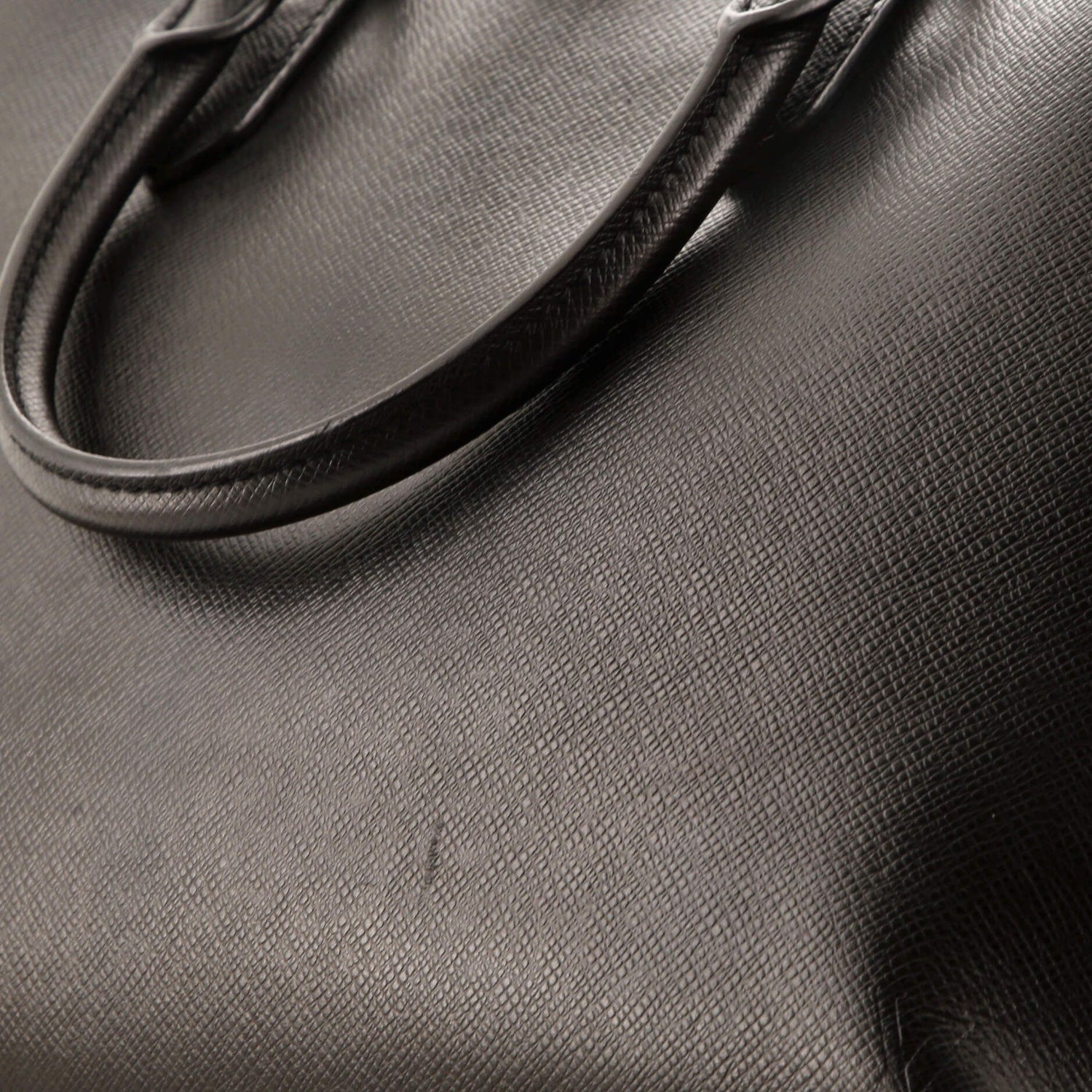 Louis Vuitton Anton Soft Briefcase Taiga Leather