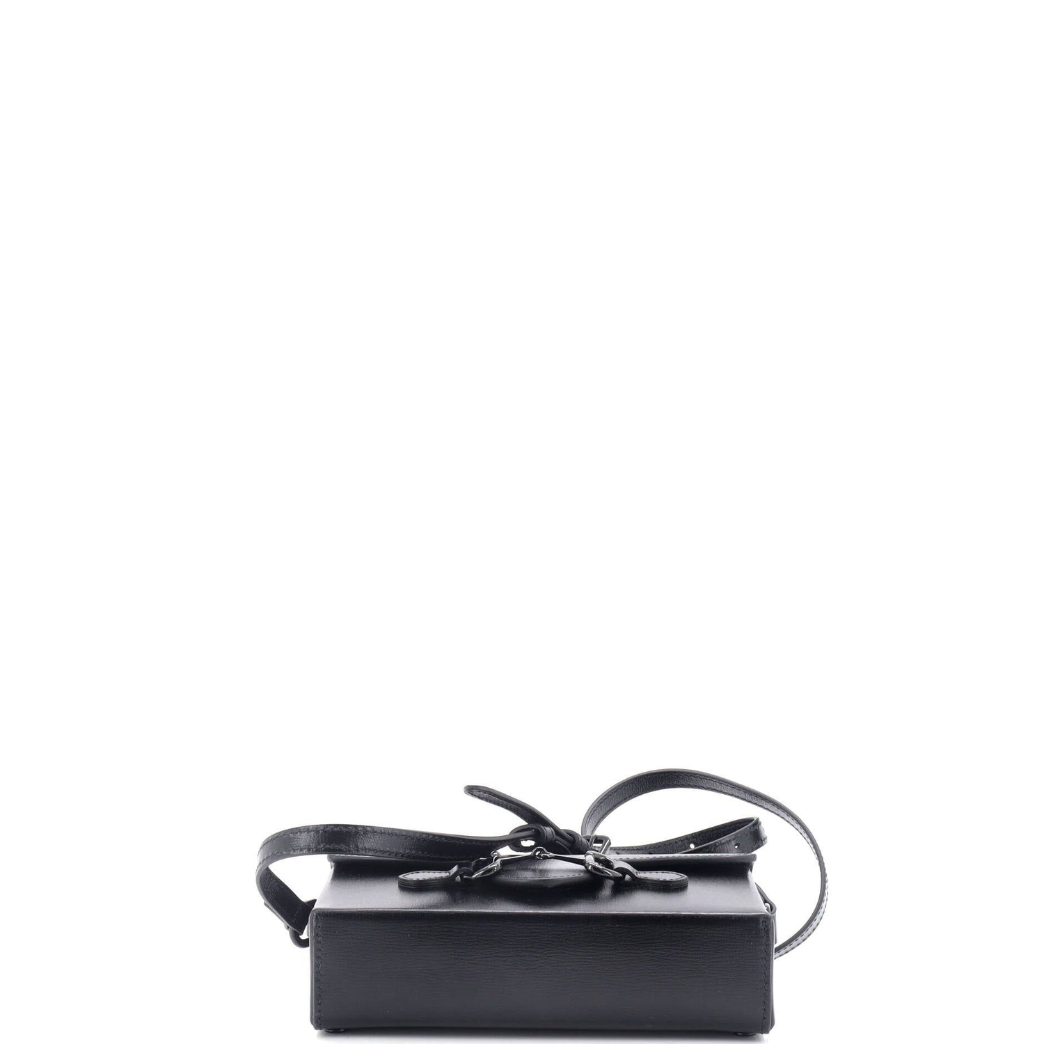 Gucci Horsebit 1955 Flap Crossbody Bag Leather Mini