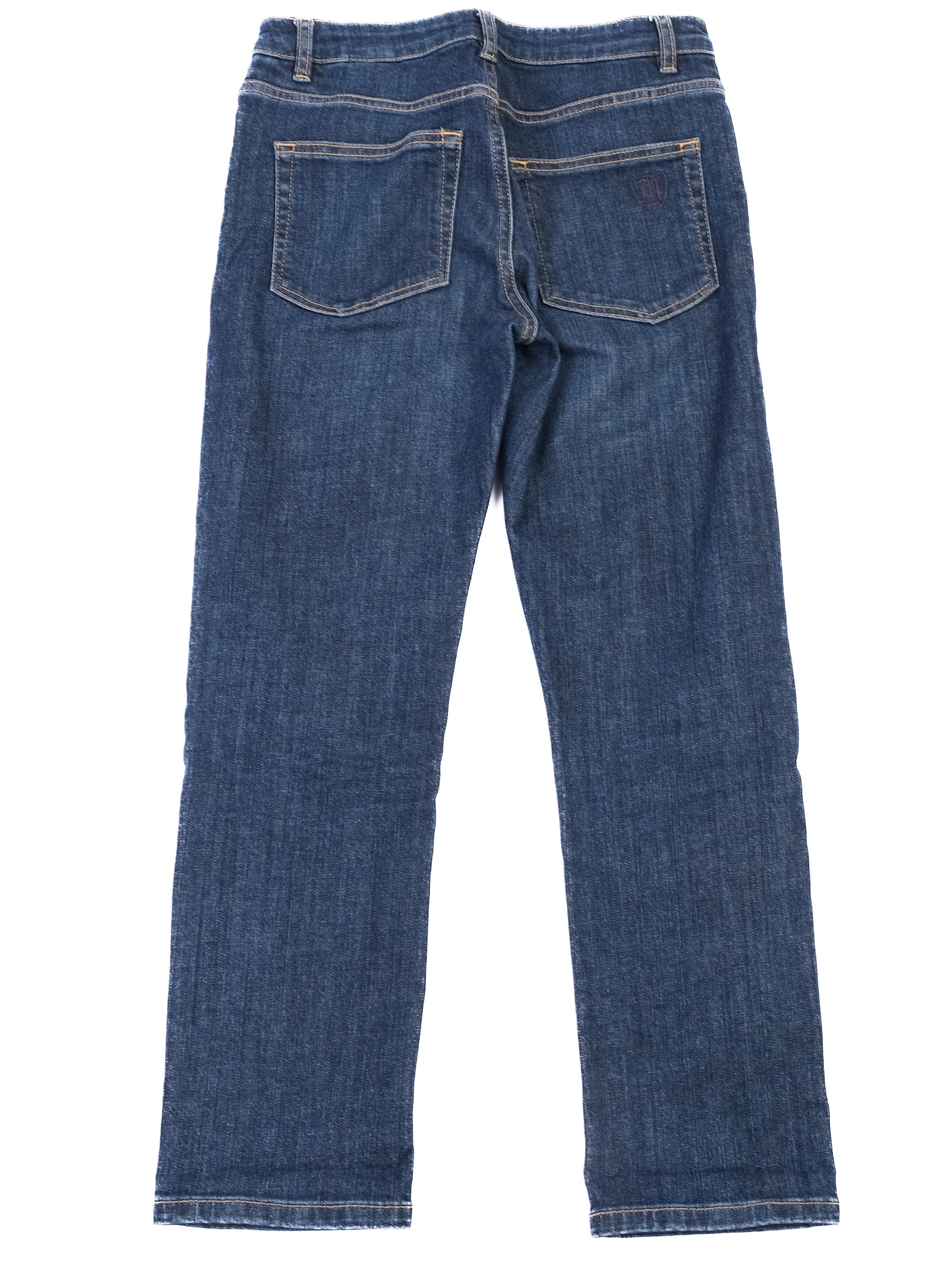 Maje Blue Cotton Jeans Size XS Excellent Condition