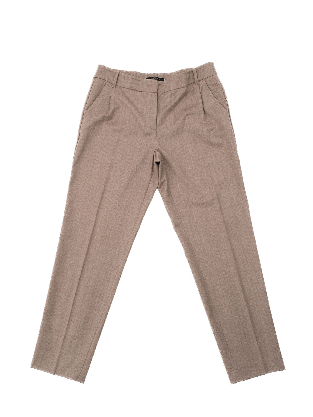 Excellent Weekend MaxMara Gray Wool Trousers Size L