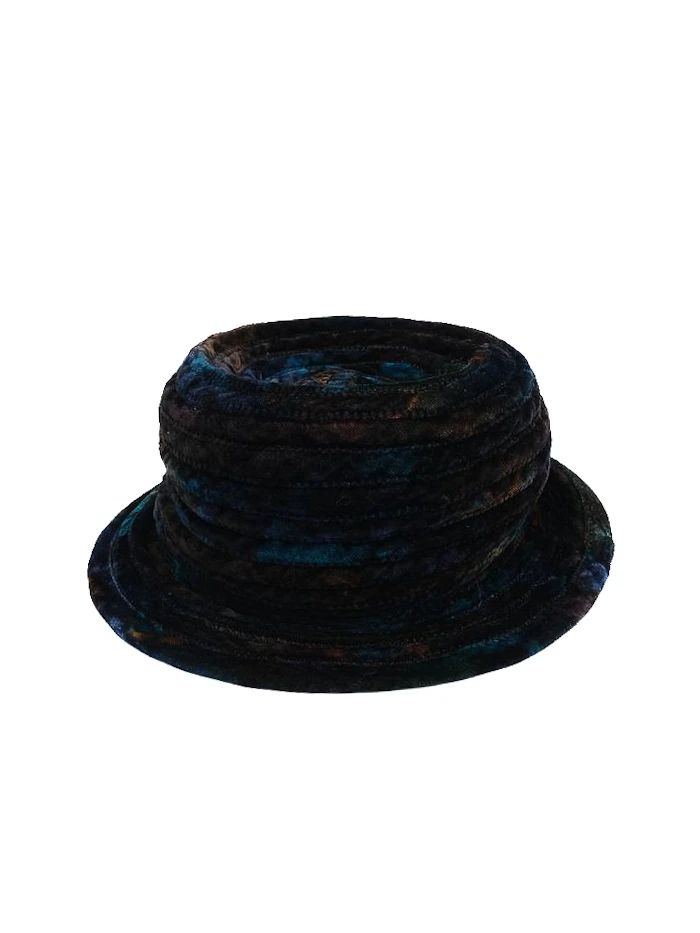 Excellent Kenzo Hat Combined Textured Viscose Size XS
