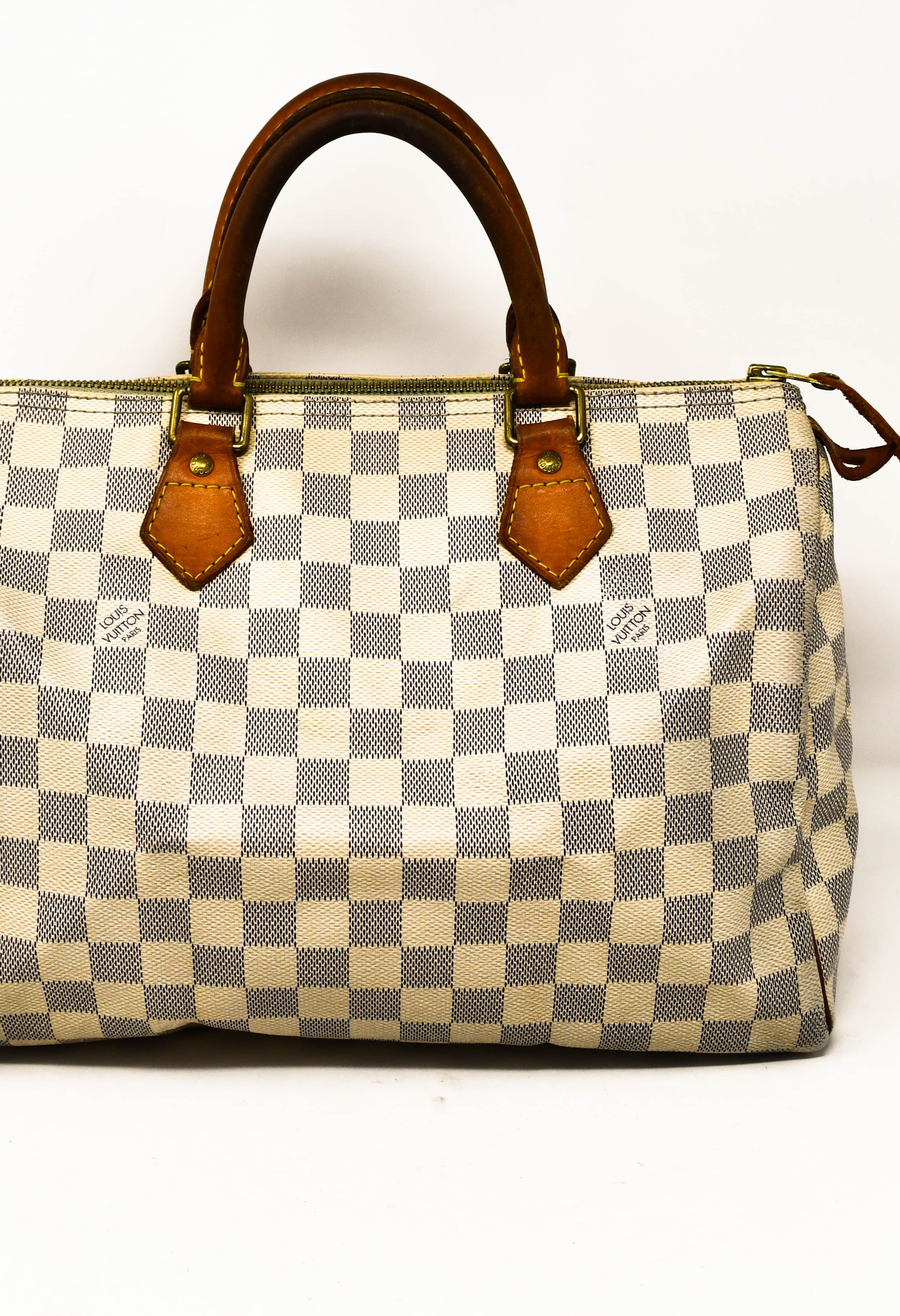 Louis Vuitton Speedy 30 Damier Azur