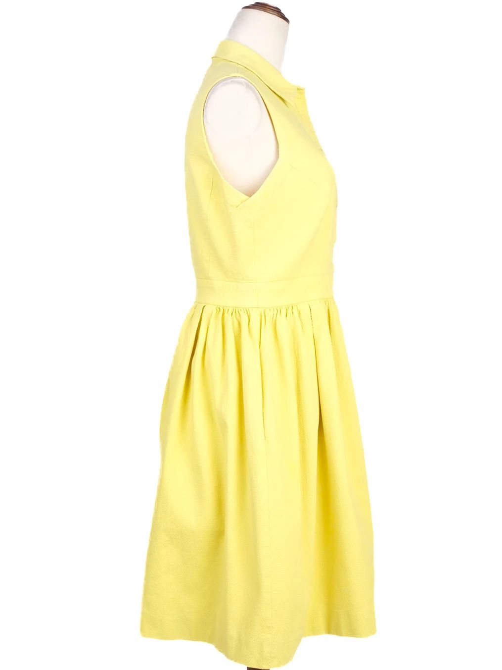 Excellent Karen Millen Yellow Sleeveless Dress Size L