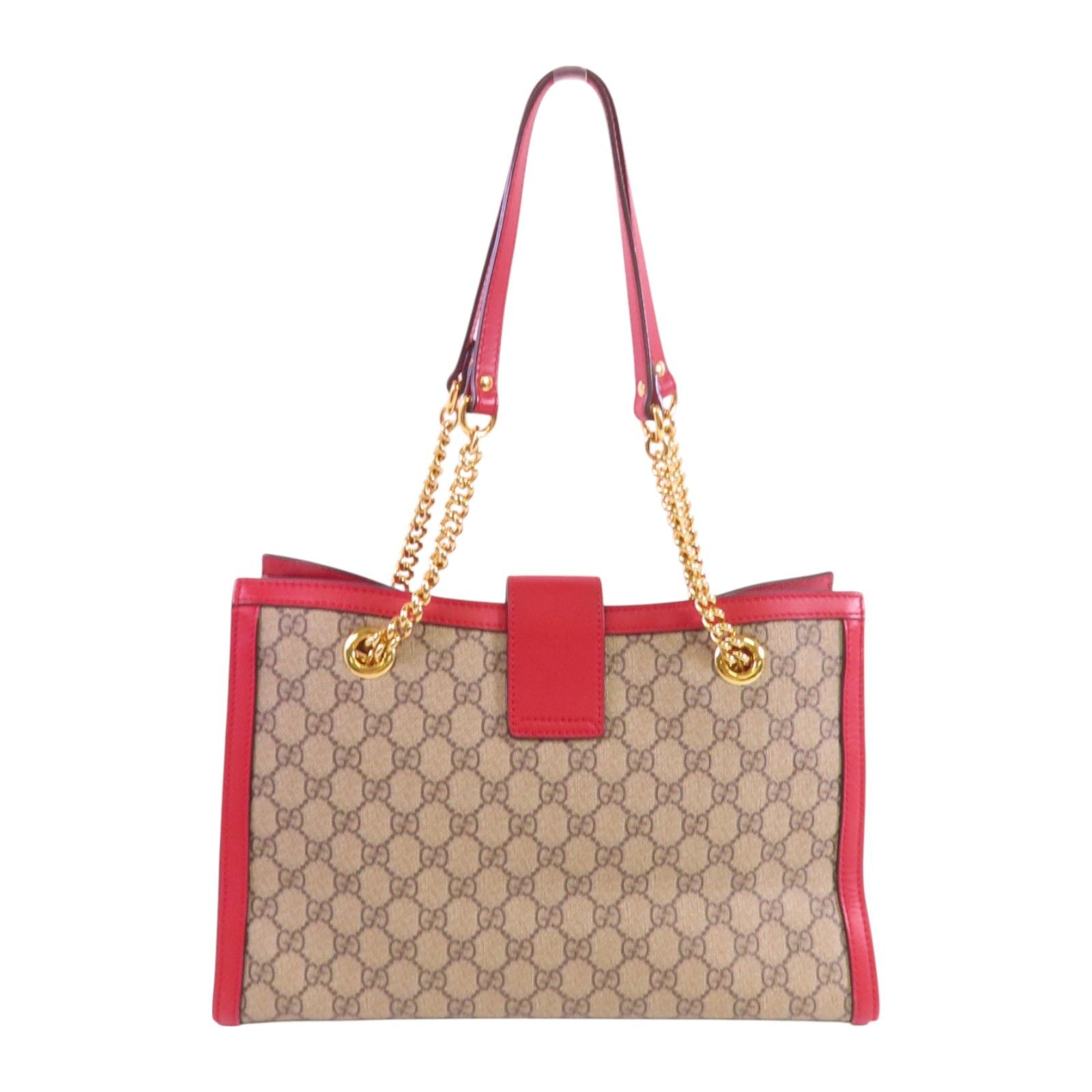 Gucci Medium Padlock Tote, GG Supreme