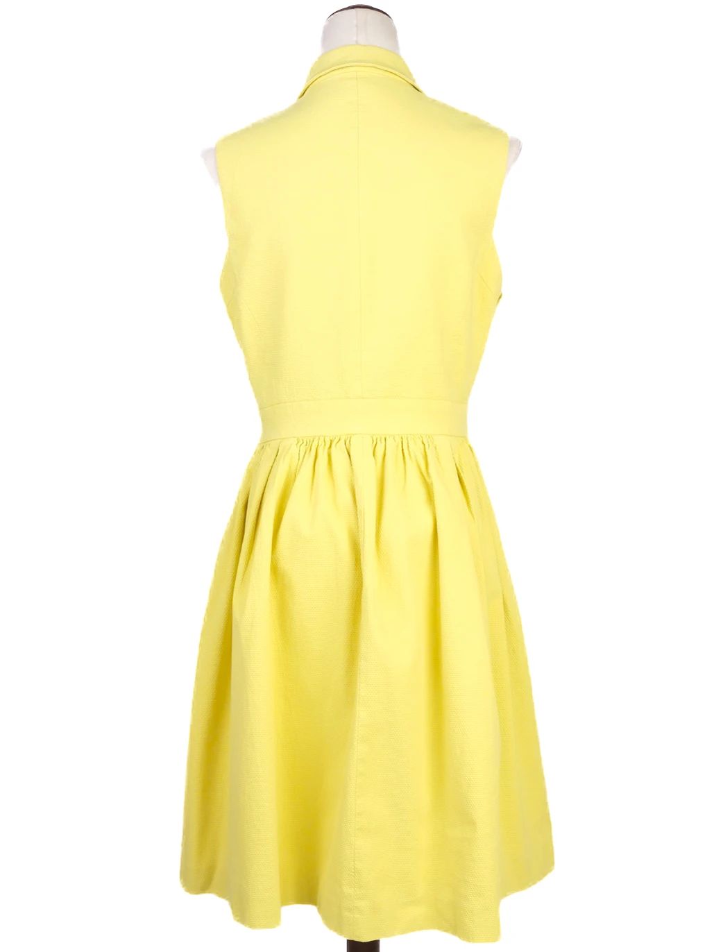 Excellent Karen Millen Yellow Sleeveless Dress Size L