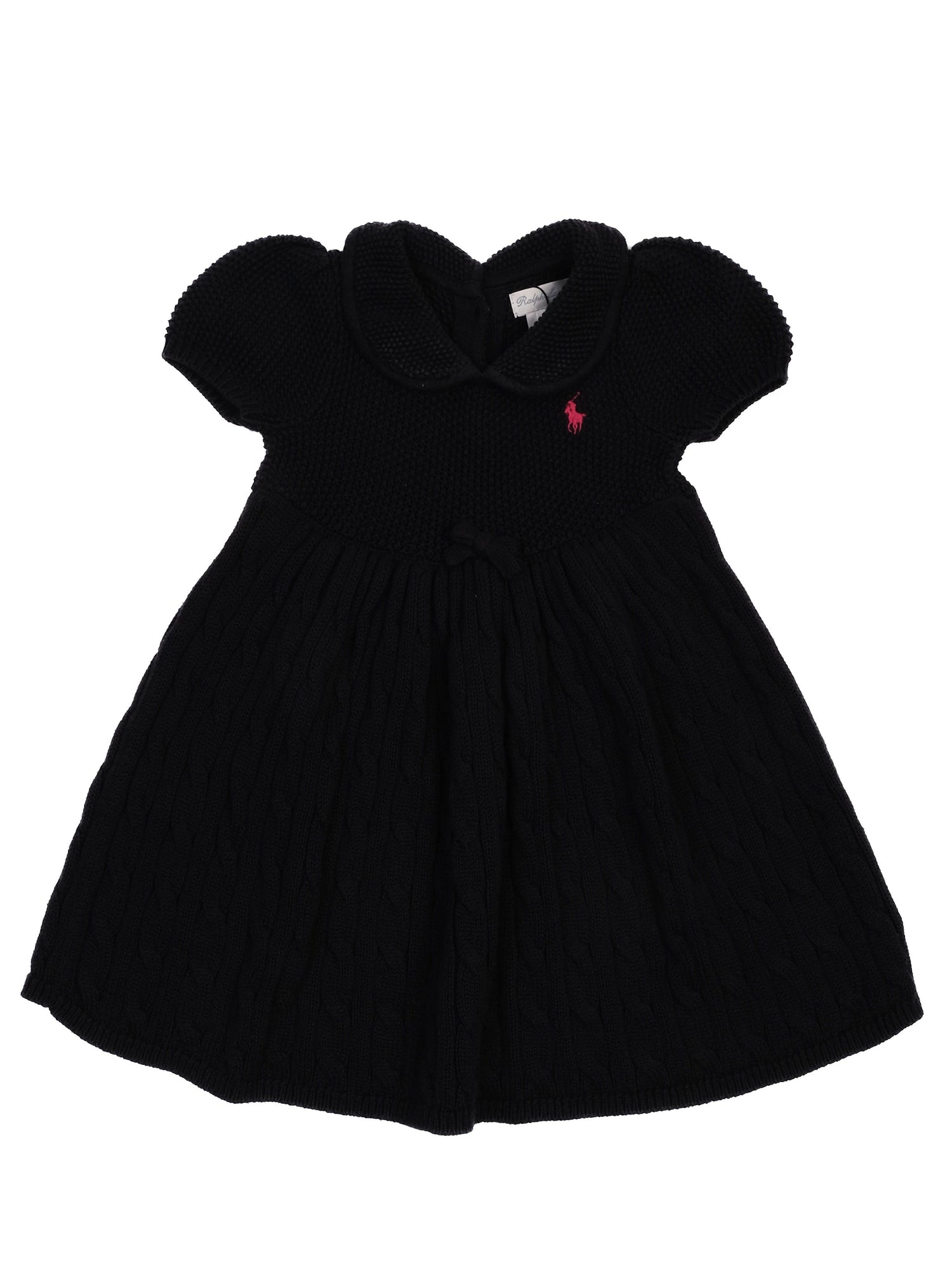 Excellent Ralph Lauren Blue Cotton Dress for Kids Size 6 Months