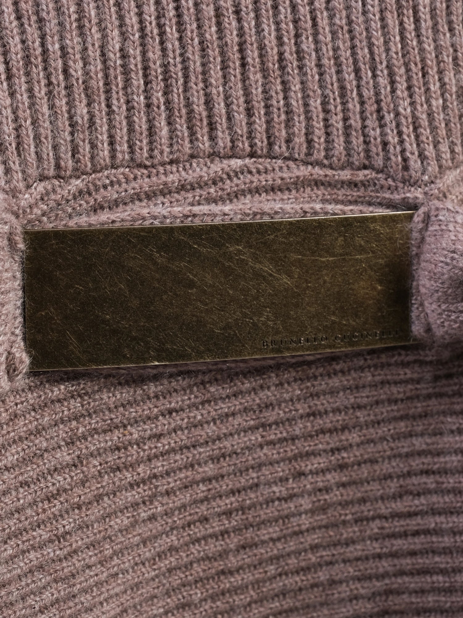 Perfect Brunello Cucinelli Orange Cashmere Dress Size S