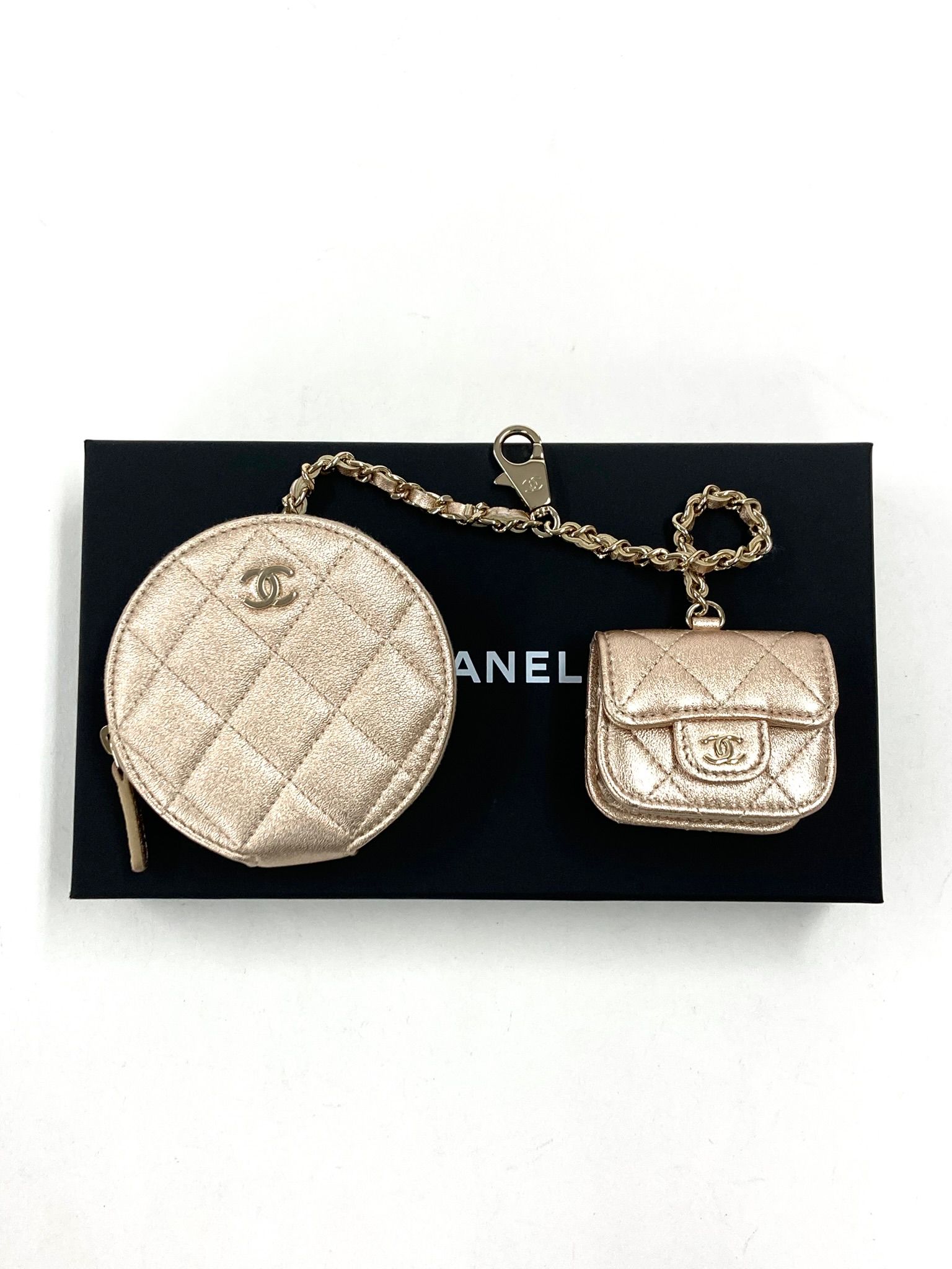 Chanel Coin Case Gold,Lambskin