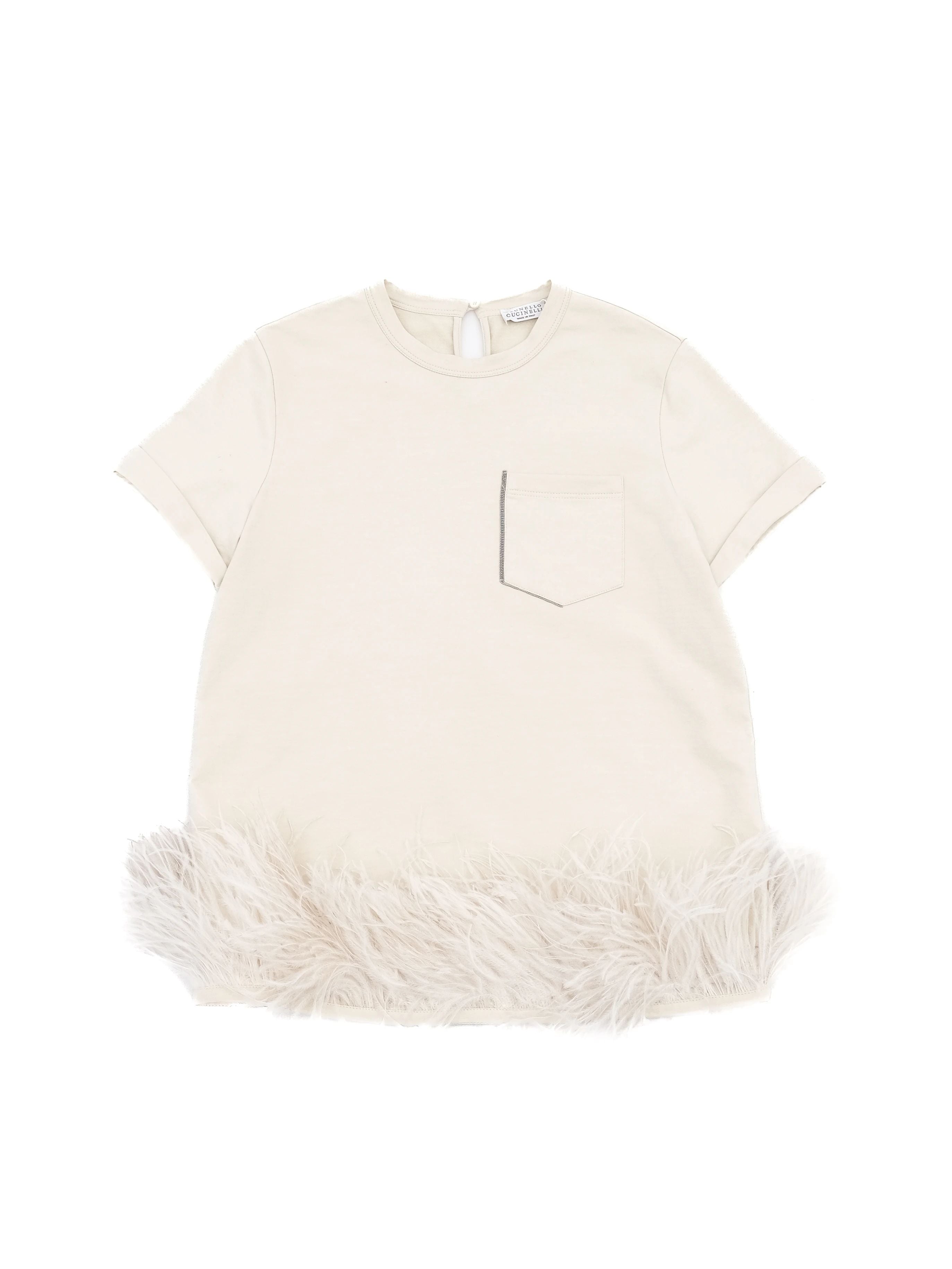 Excellent Brunello Cucinelli Orange Top for Kids Size 12