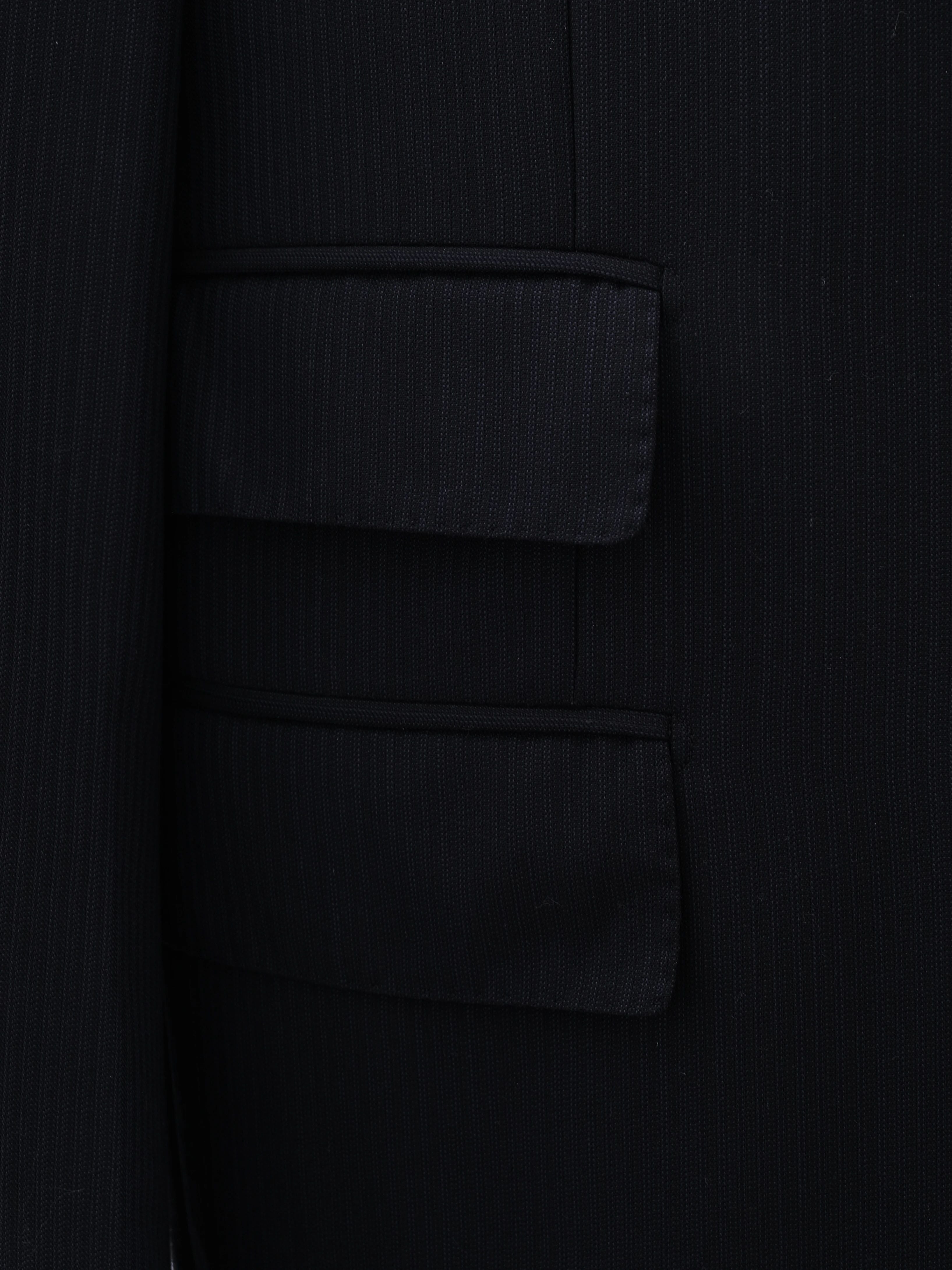 Corneliani Excellent Blue Wool Suit Jacket Size 3XL