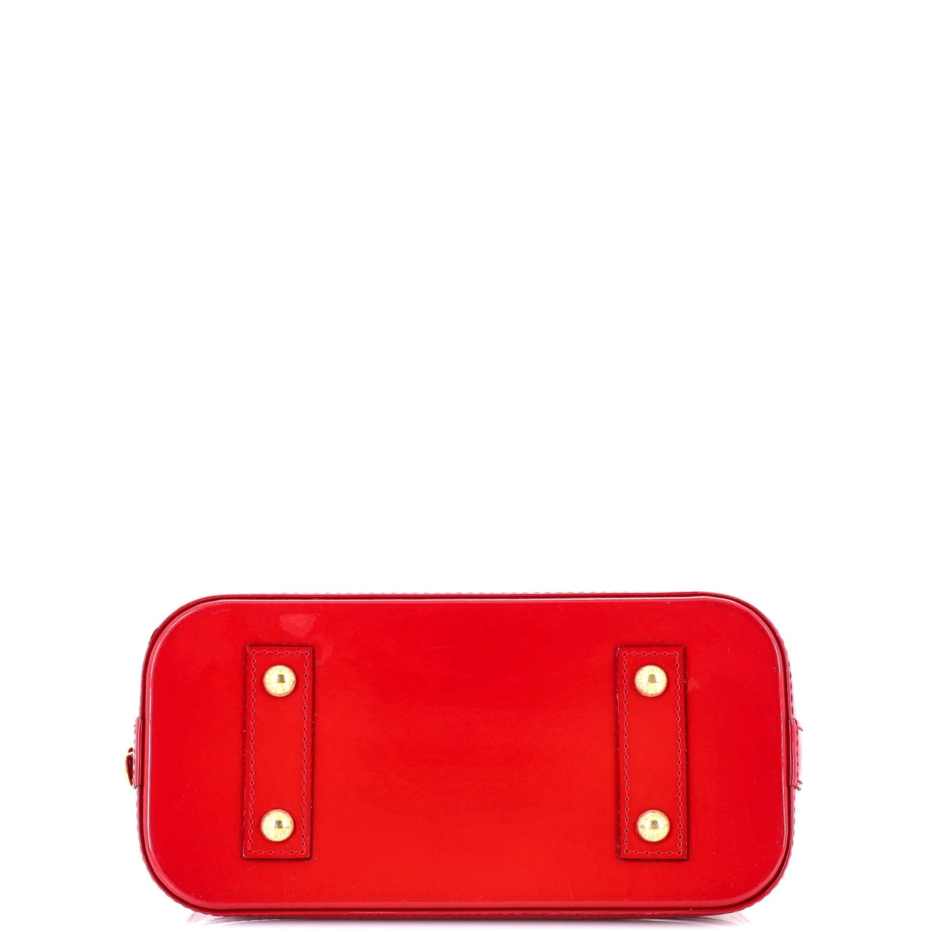 Louis Vuitton Alma Handbag Monogram Vernis Bb