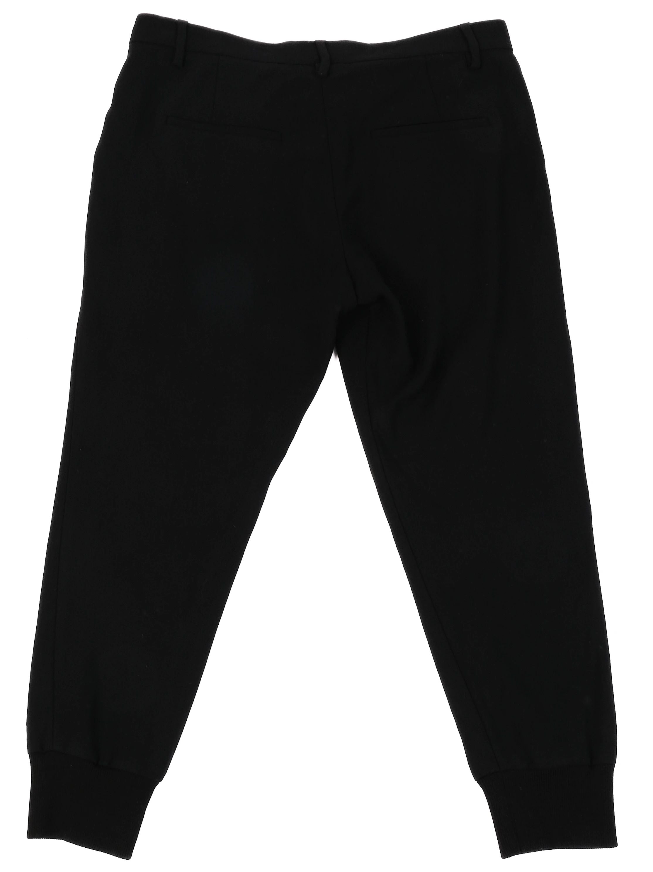 Excellent Brunello Cucinelli Black Wool Pants Size M