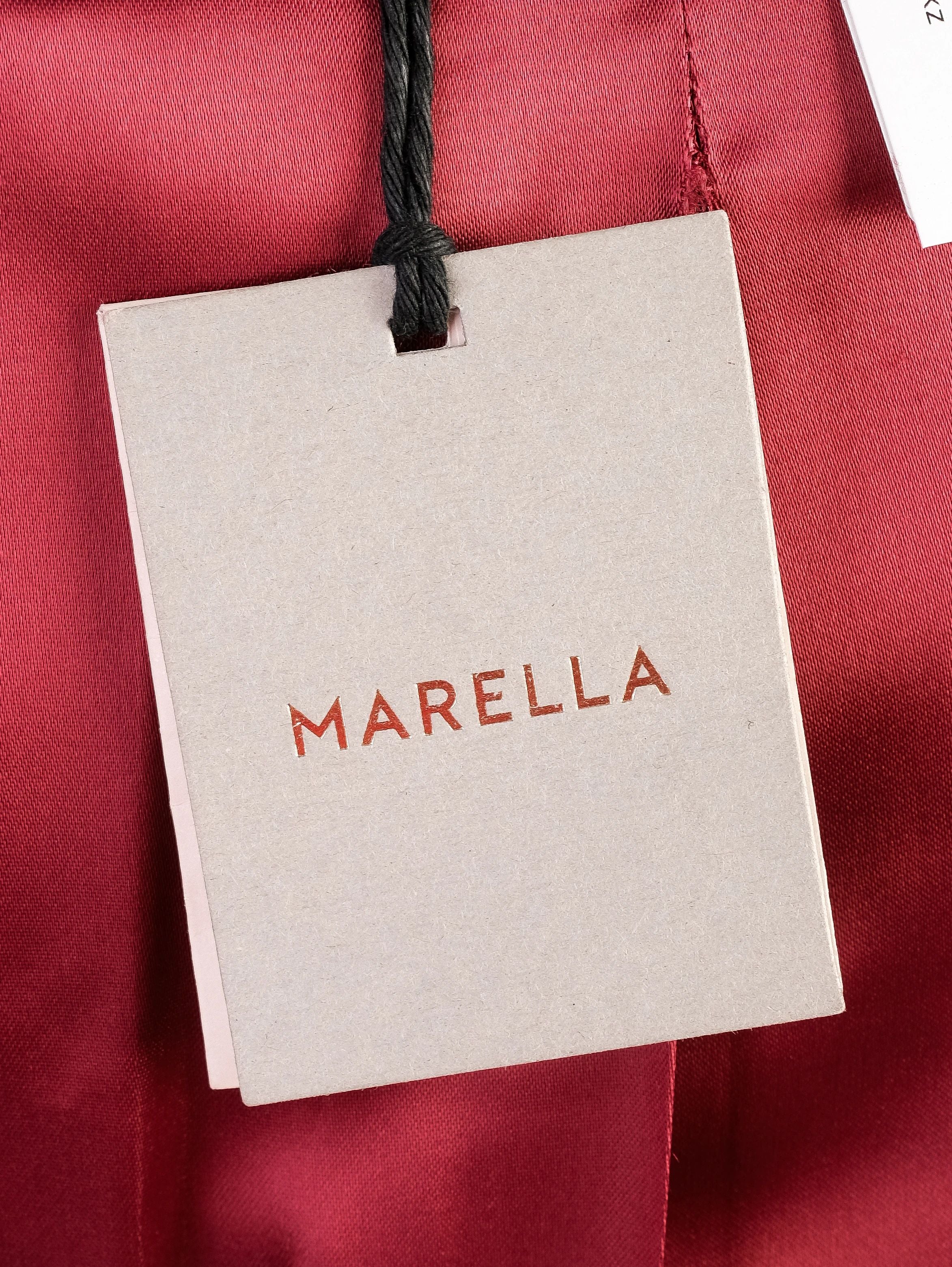 Marella Red Wool Coat Size M Excellent Condition