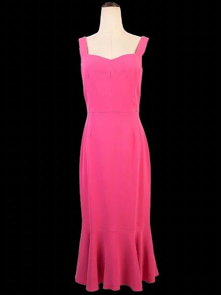 Excellent Dolce Gabbana Pink Viscose Dress Size - Women