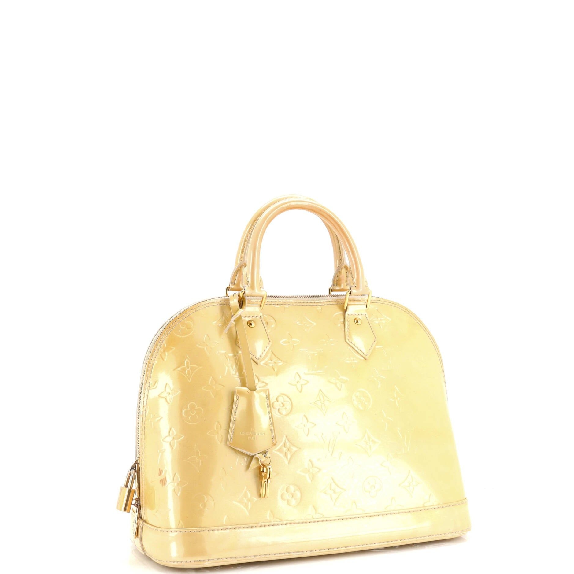 Louis Vuitton Alma NM Pm, Vernis