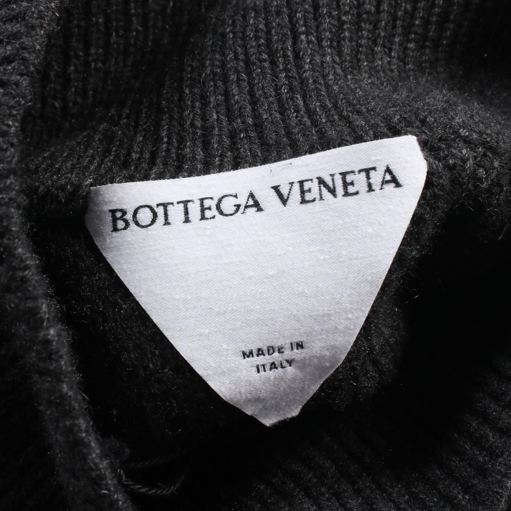 Bottega Veneta Knit Sweater 704858 Cashmere Gray L