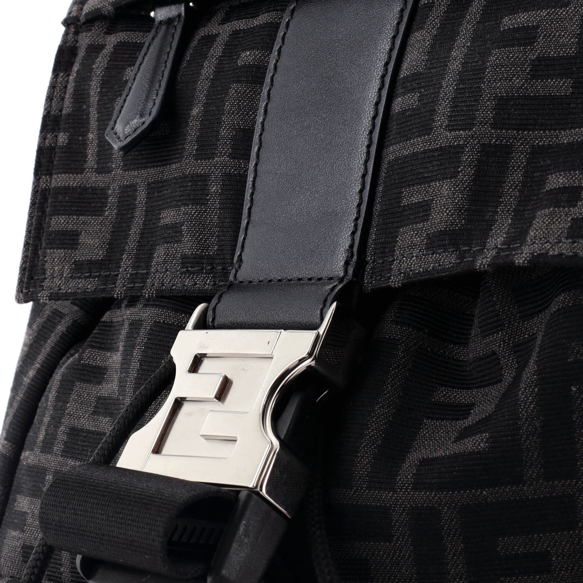 Fendi Fendiness Backpack Zucca Canvas Small