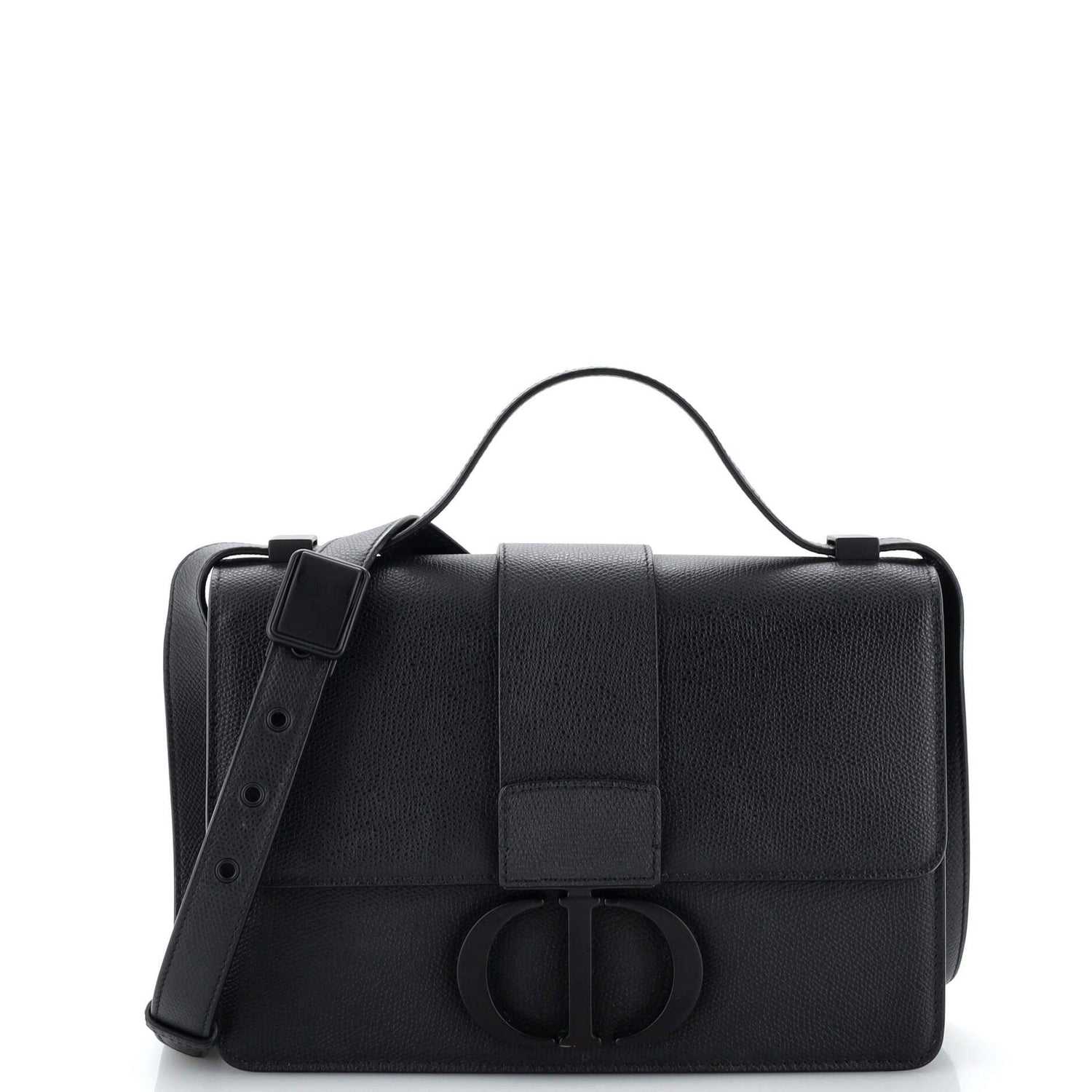 Christian Dior Ultra Matte 30 Montaigne Flap Bag Leather