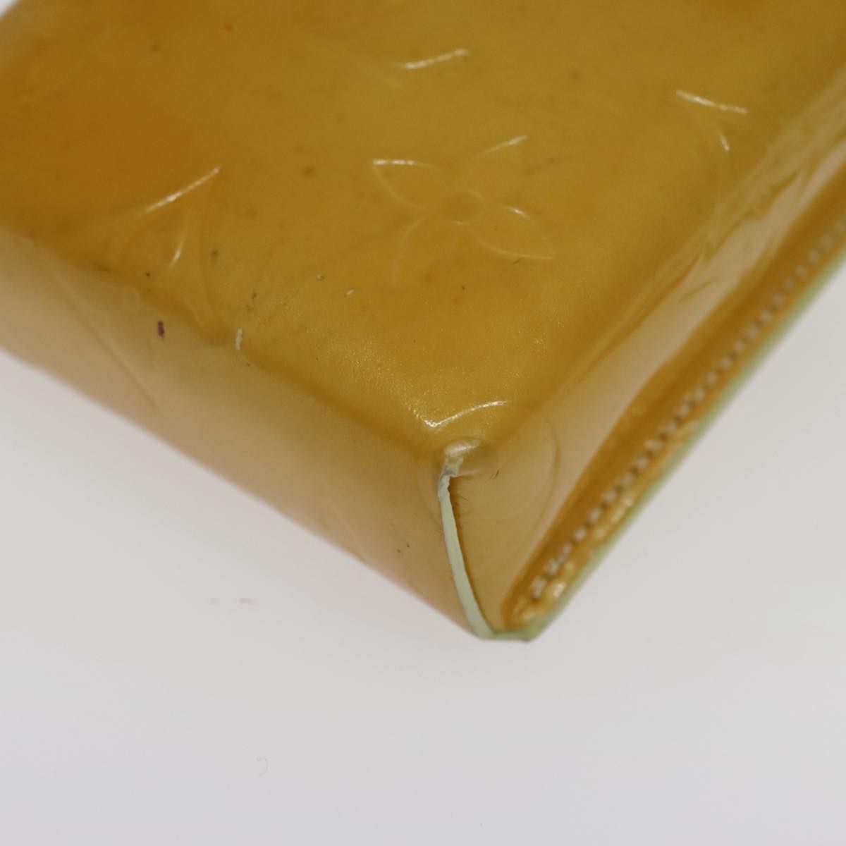 Louis Vuitton Vernis Walker Shoulder Wallet Gris M 91031 Lv Auth